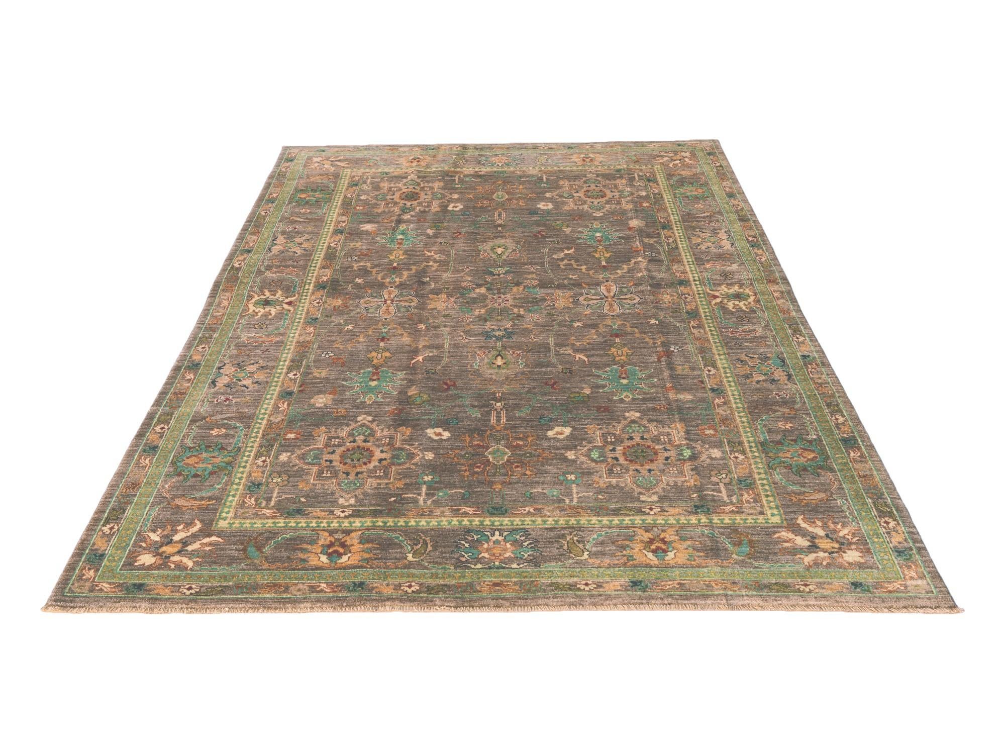 5' 9 x 8' 1 Hand Knotted Ariana Ziegler Rug