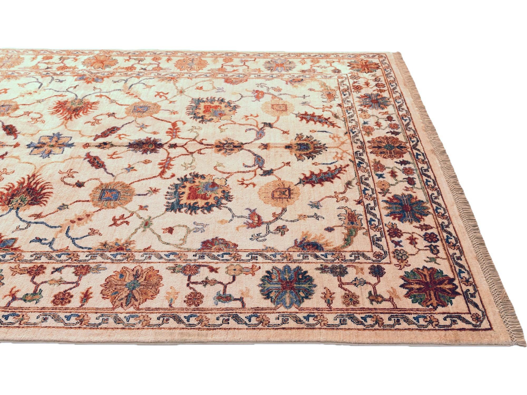 5' 9 x 7' 11 Hand Knotted Ariana Ziegler Rug