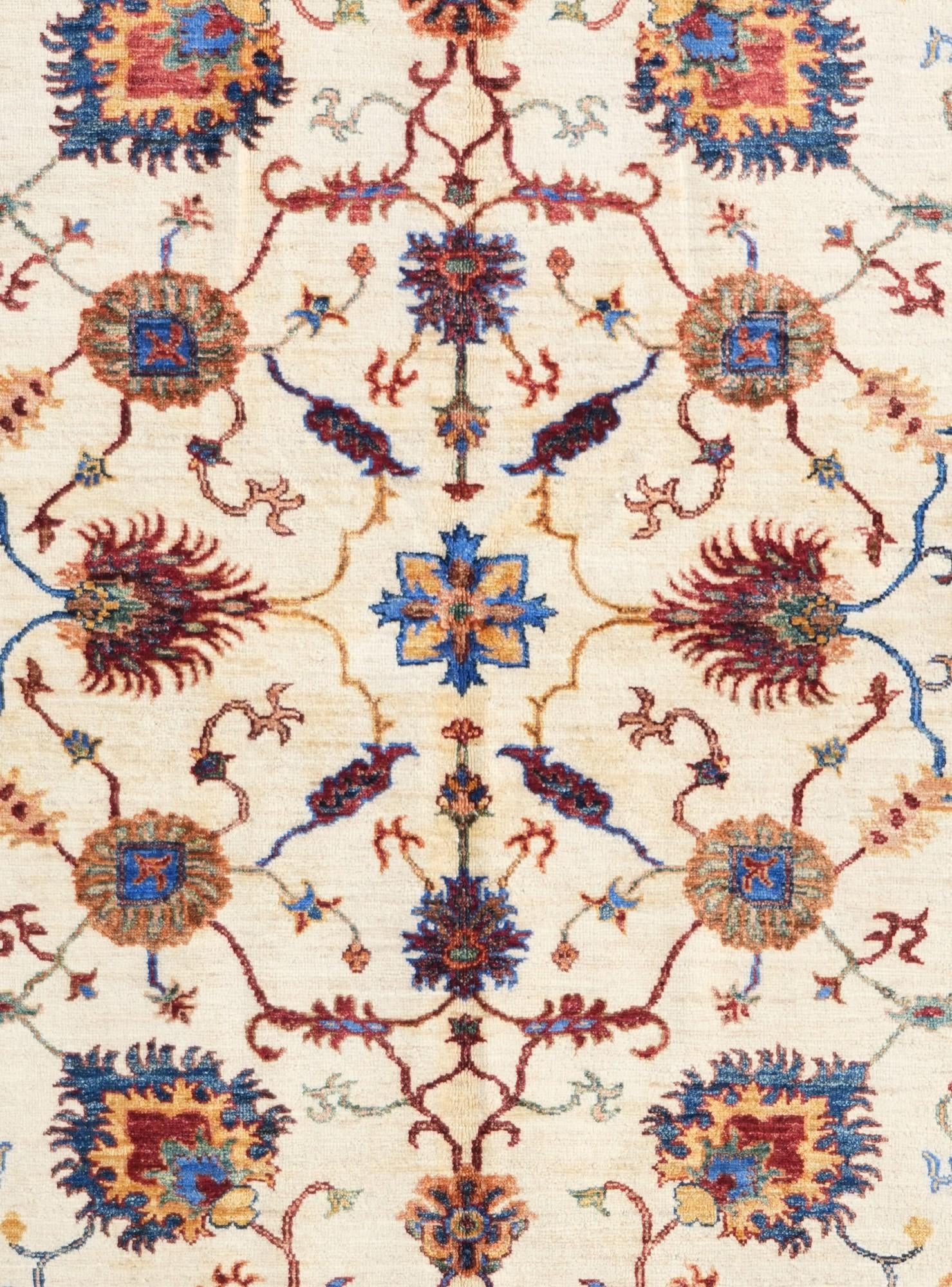 5' 9 x 7' 11 Hand Knotted Ariana Ziegler Rug