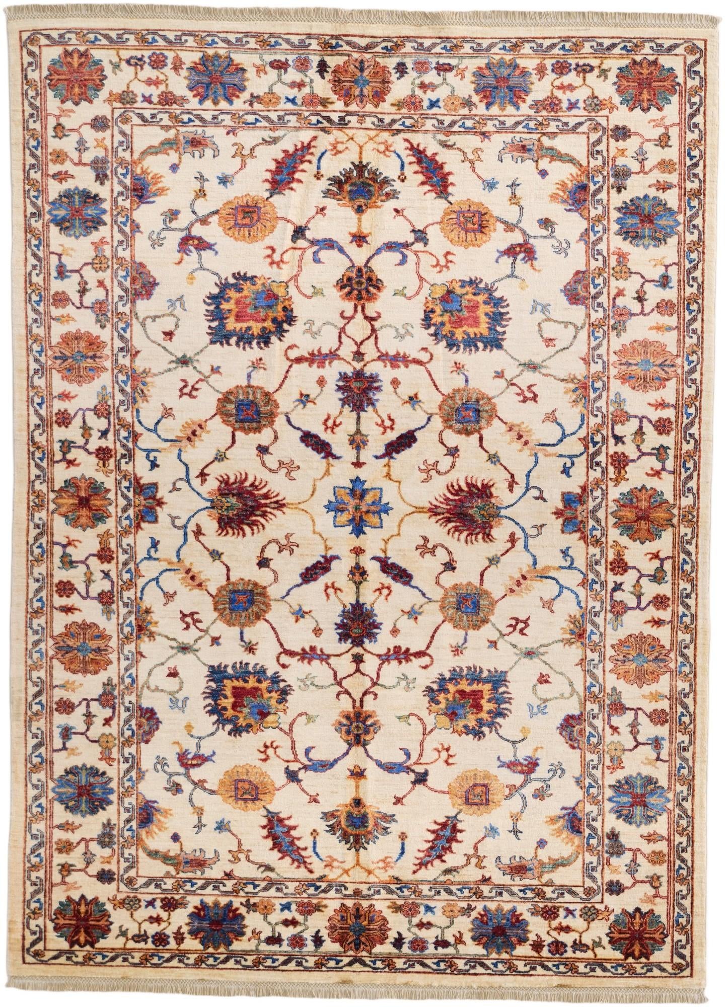 5' 9 x 7' 11 Hand Knotted Ariana Ziegler Rug