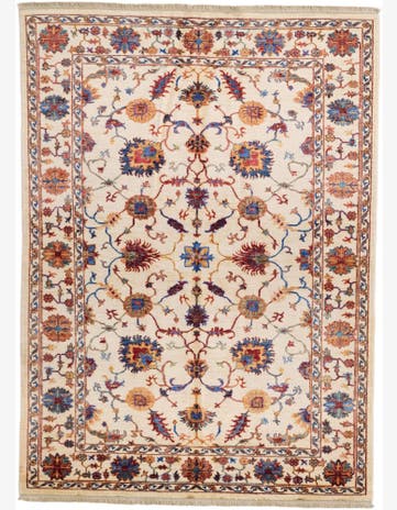 5' 9 x 7' 11 Hand Knotted Ariana Ziegler Rug