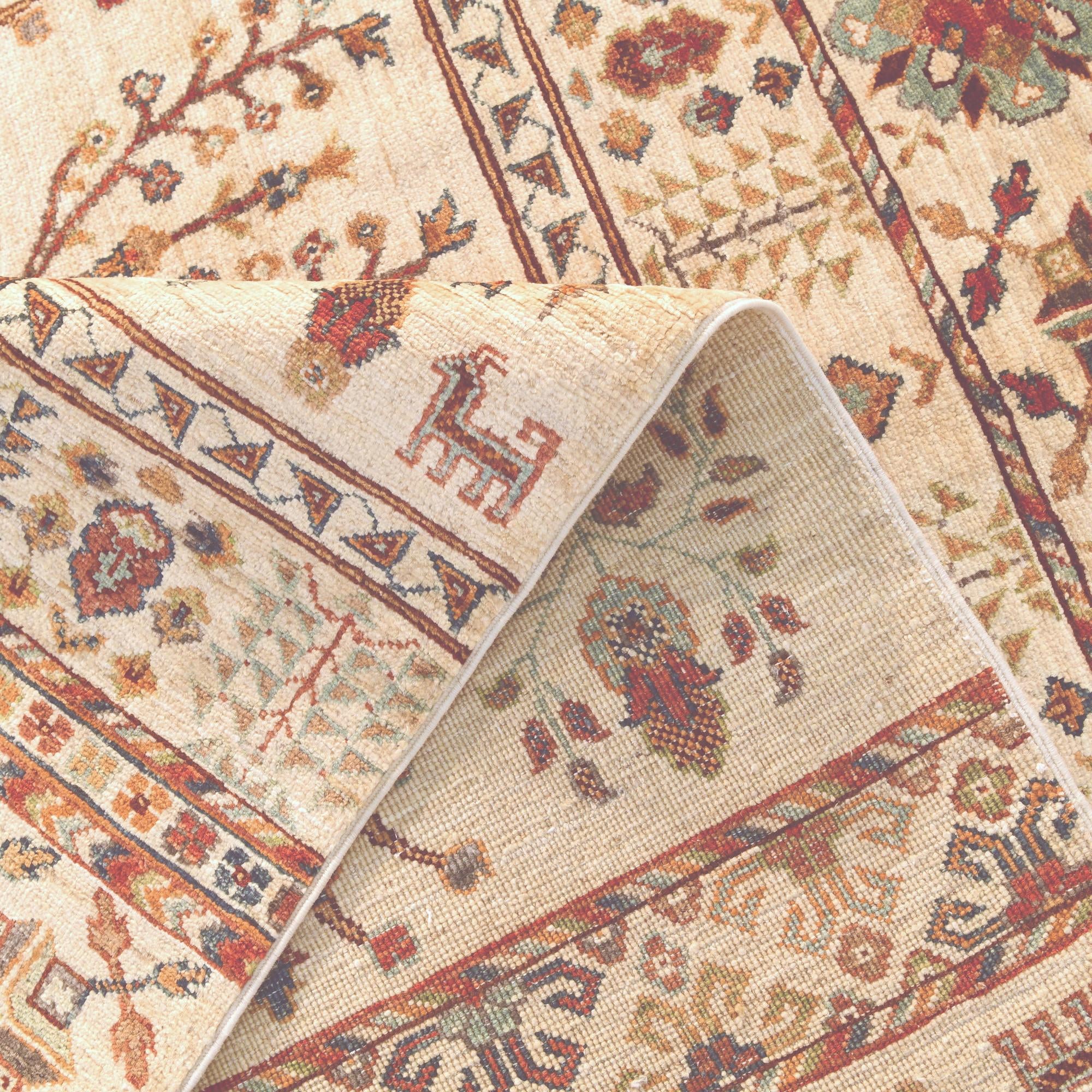 5' 11 x 8' 2 Hand Knotted Ariana Ziegler Rug