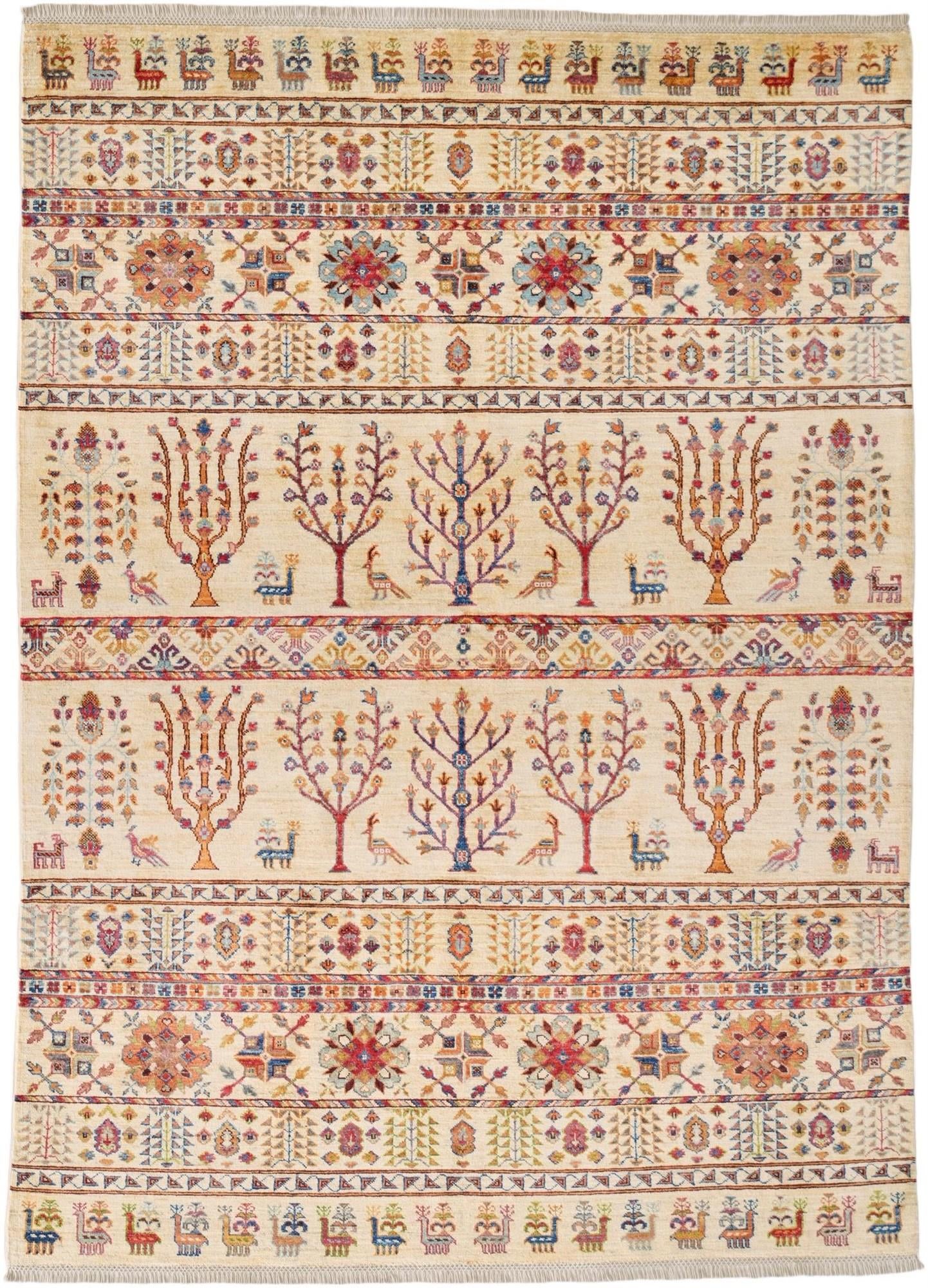 5' 11 x 8' 2 Hand Knotted Ariana Ziegler Rug