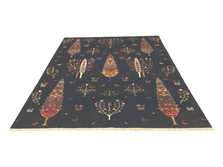 Detail image of 6' 11 x 9' 10 Hand Knotted Ariana Ziegler Rug