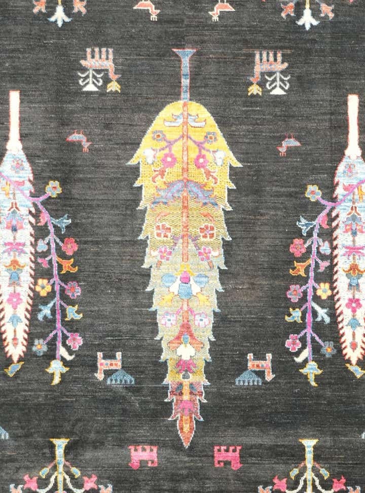 6' 11 x 9' 10 Hand Knotted Ariana Ziegler Rug