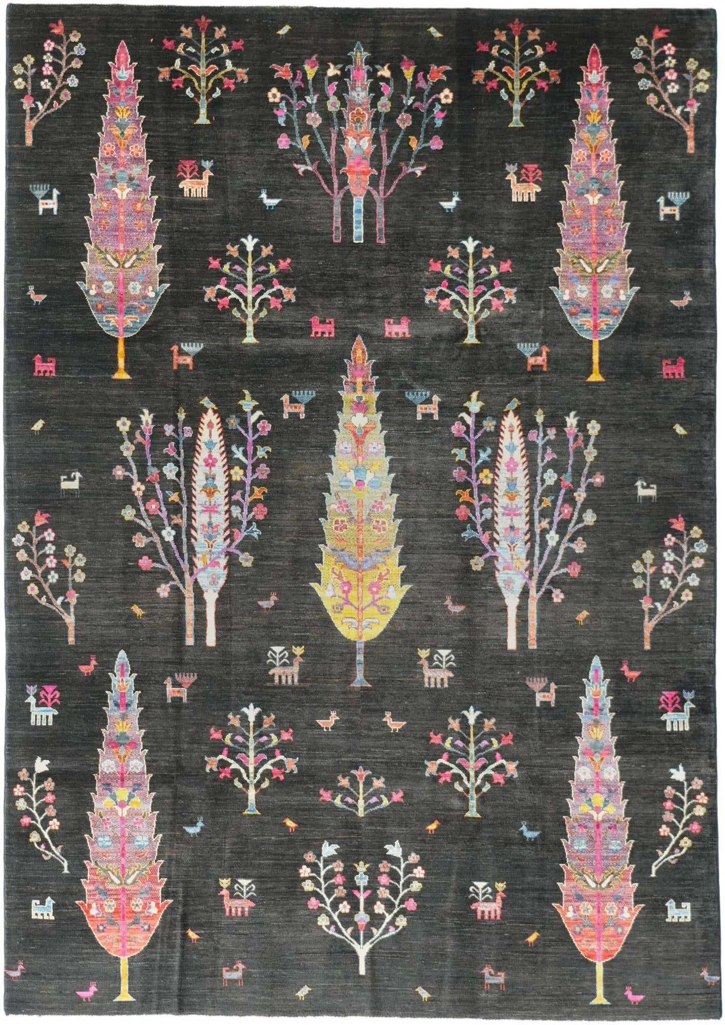 6' 11 x 9' 10 Hand Knotted Ariana Ziegler Rug