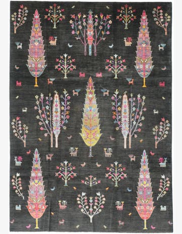 6' 11 x 9' 10 Hand Knotted Ariana Ziegler Rug