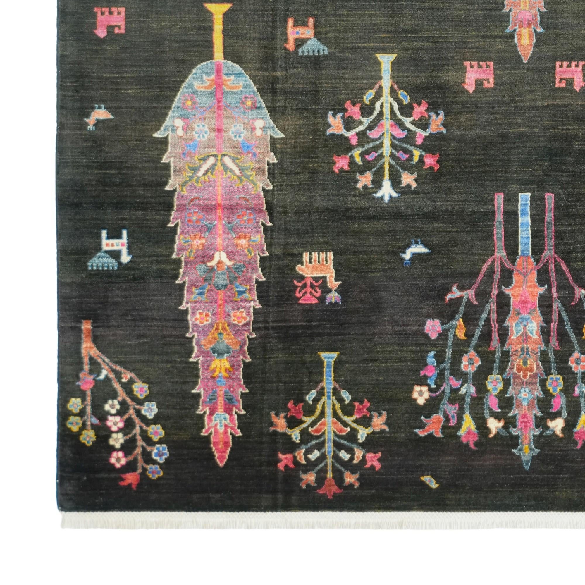 Detail image 7 of 11: 7' x 9' 11 Hand Knotted Ariana Ziegler Rug