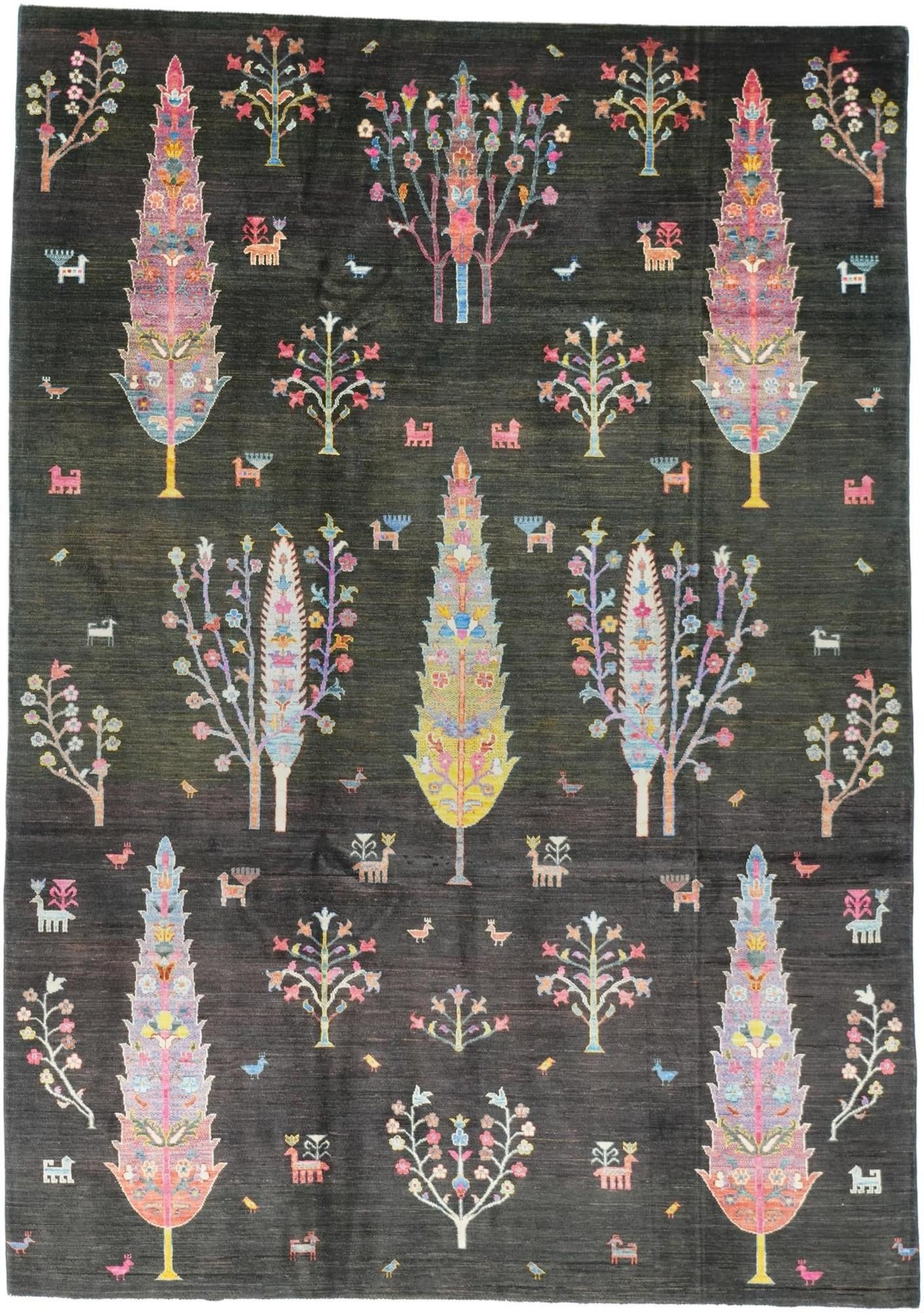 7' x 9' 11 Hand Knotted Ariana Ziegler Rug