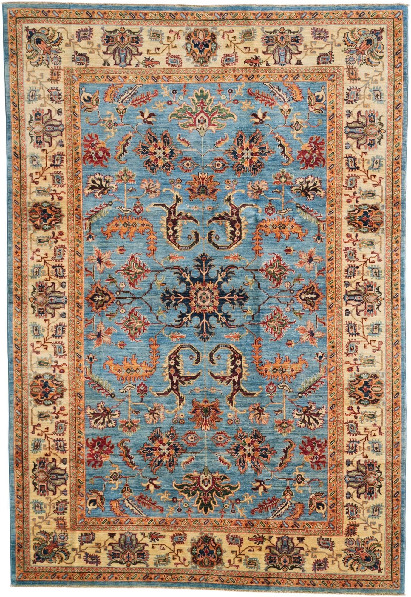 6' 9 x 9' 11 Hand Knotted Ariana Ziegler Rug