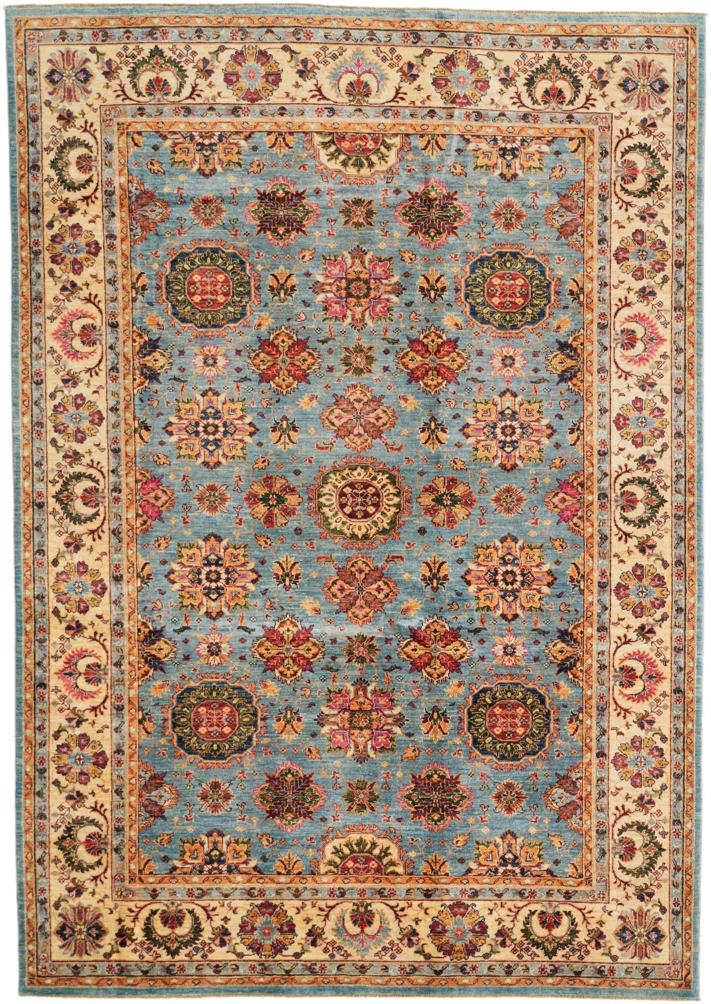 7' x 9' 11 Hand Knotted Ariana Ziegler Rug