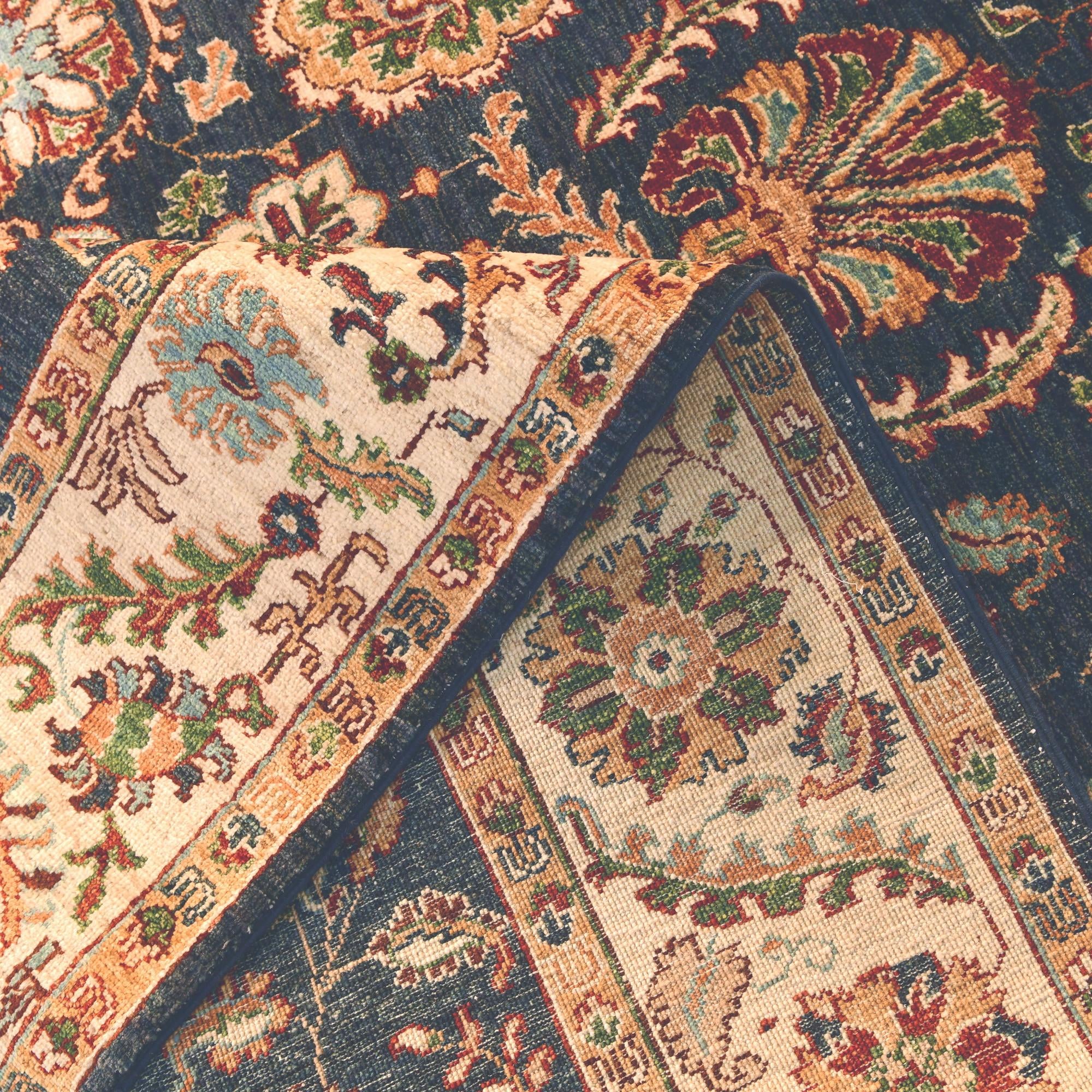 5' 9 x 8' 6 Hand Knotted Ariana Ziegler Rug