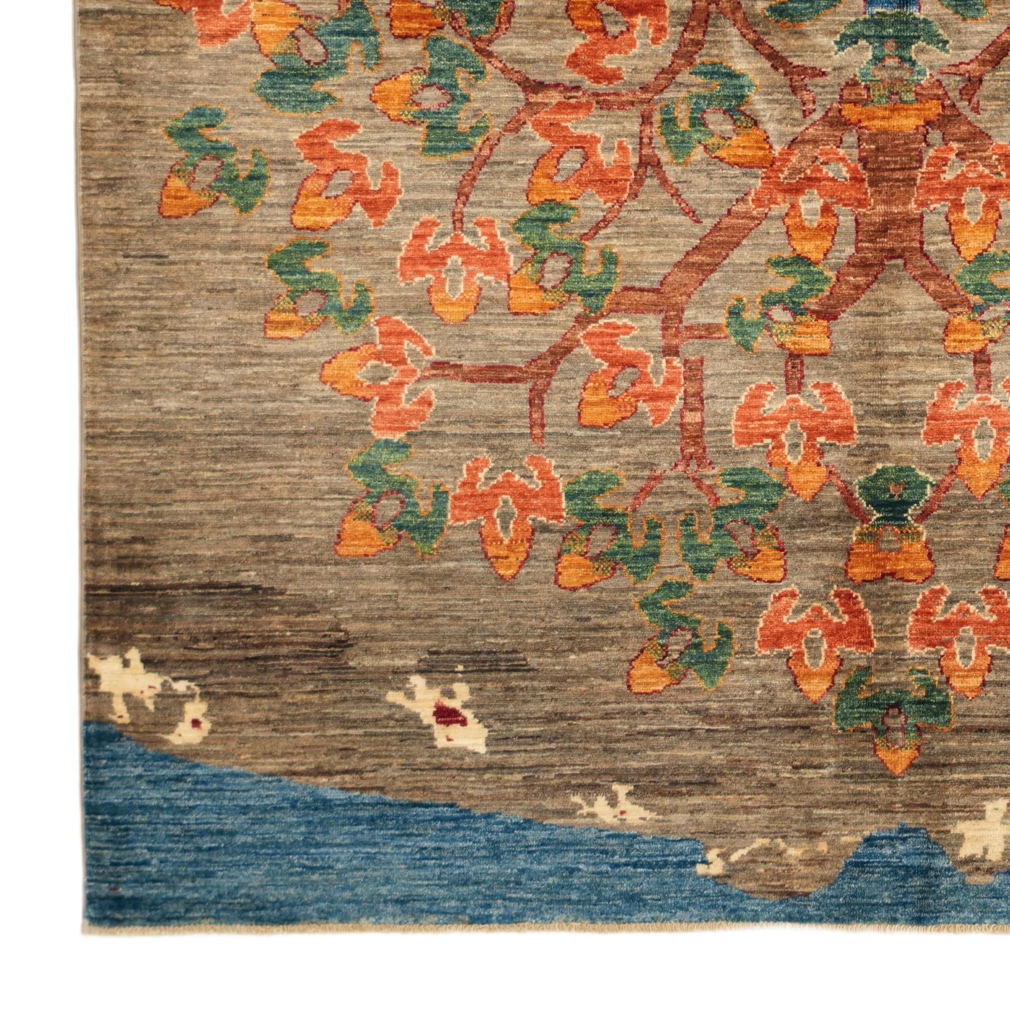 6' x 7' 9 Hand Knotted Ariana Ziegler Rug