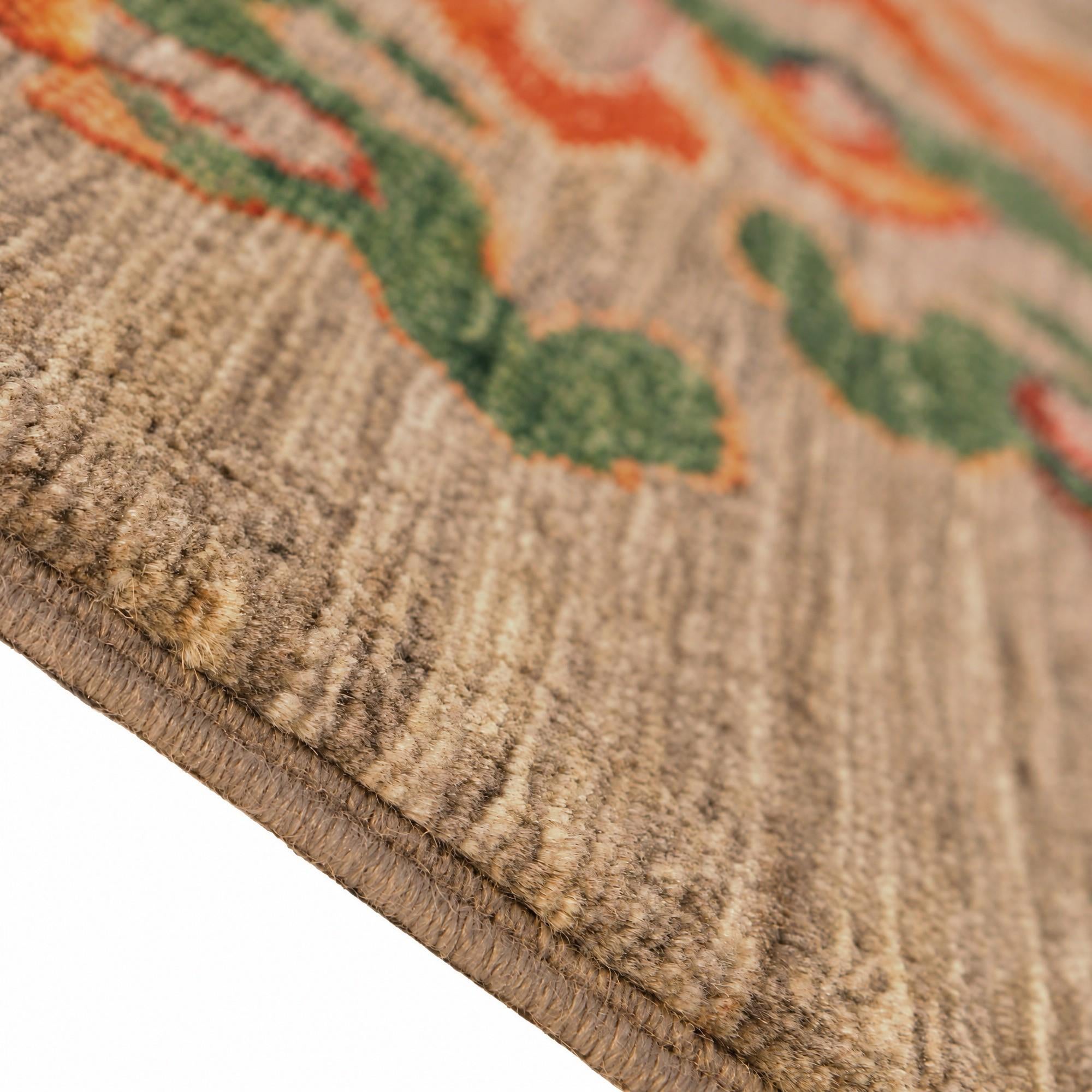 180cm x 235cm Hand Knotted Ariana Ziegler Rug