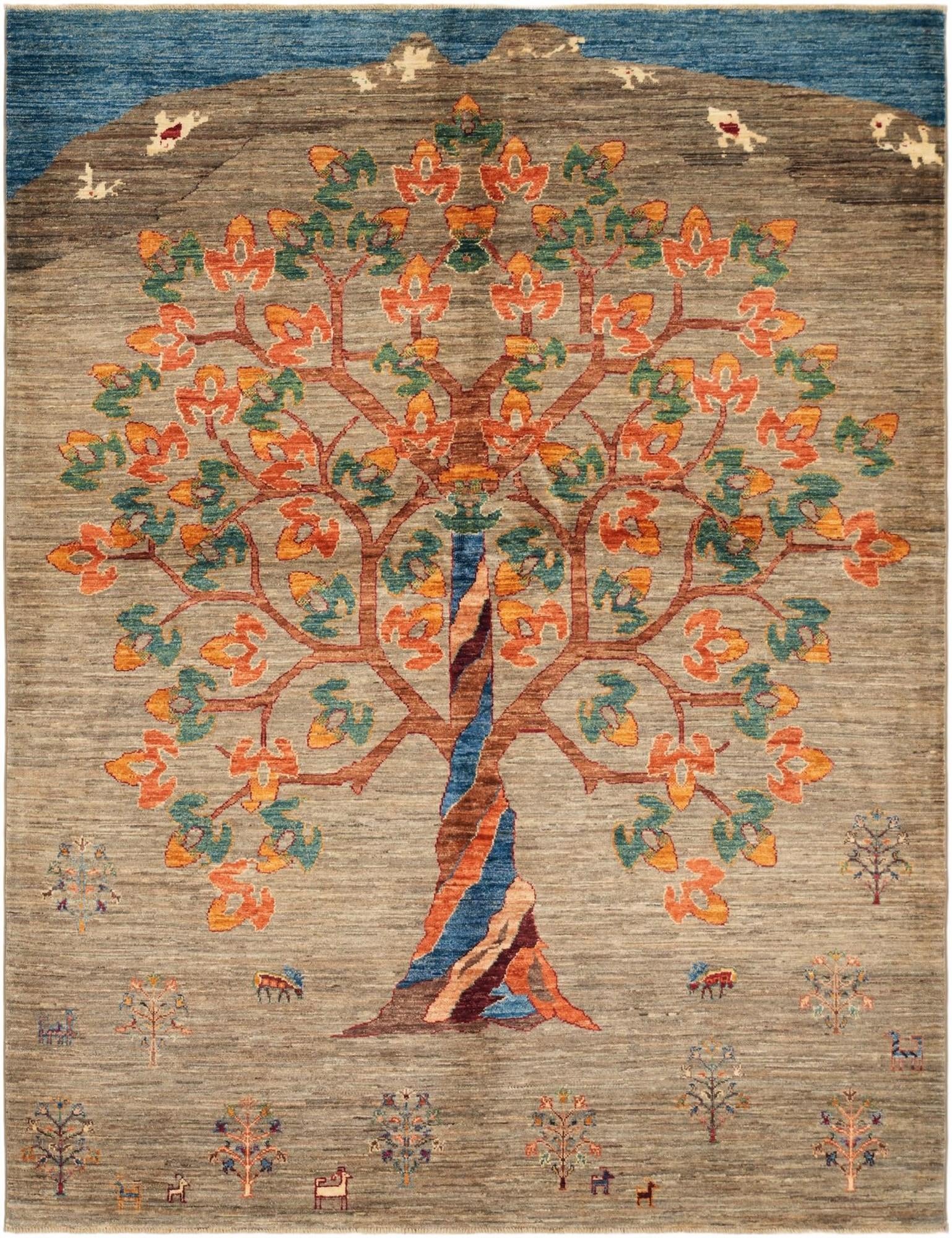 6' x 7' 9 Hand Knotted Ariana Ziegler Rug