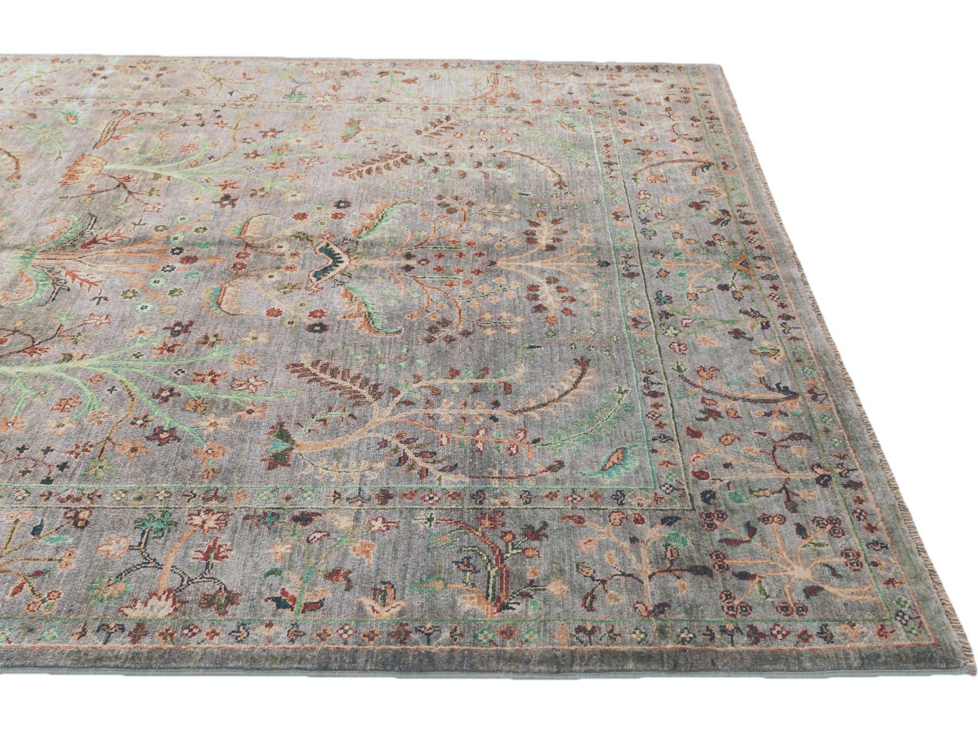 5' 10 x 8' 4 Hand Knotted Ariana Ziegler Rug