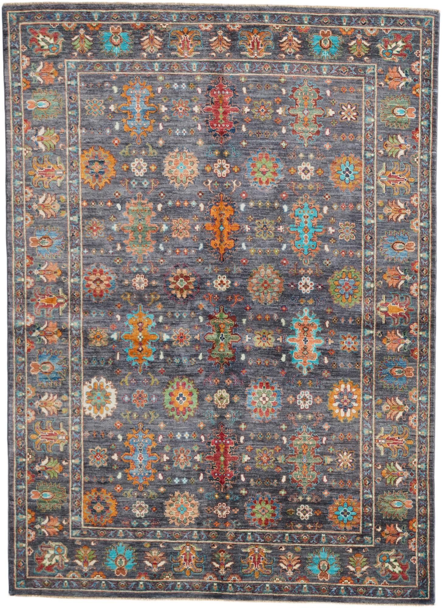 5' 9 x 7' 11 Hand Knotted Ariana Ziegler Rug