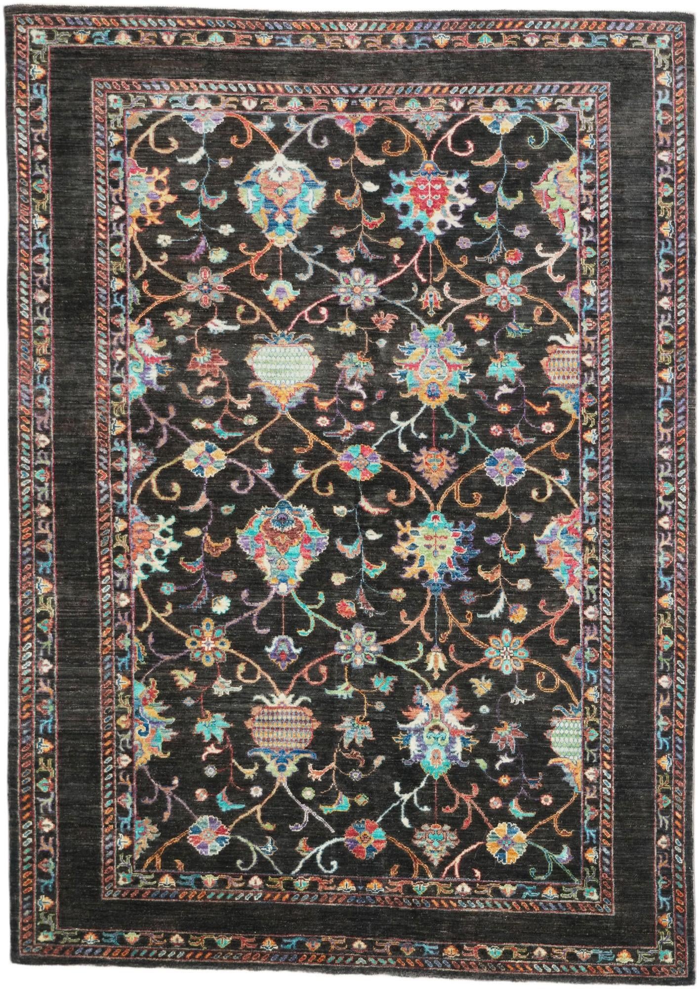 5' 10 x 8' 4 Hand Knotted Ariana Ziegler Rug