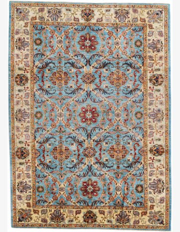 7' 1 x 9' 11 Hand Knotted Ariana Ziegler Rug