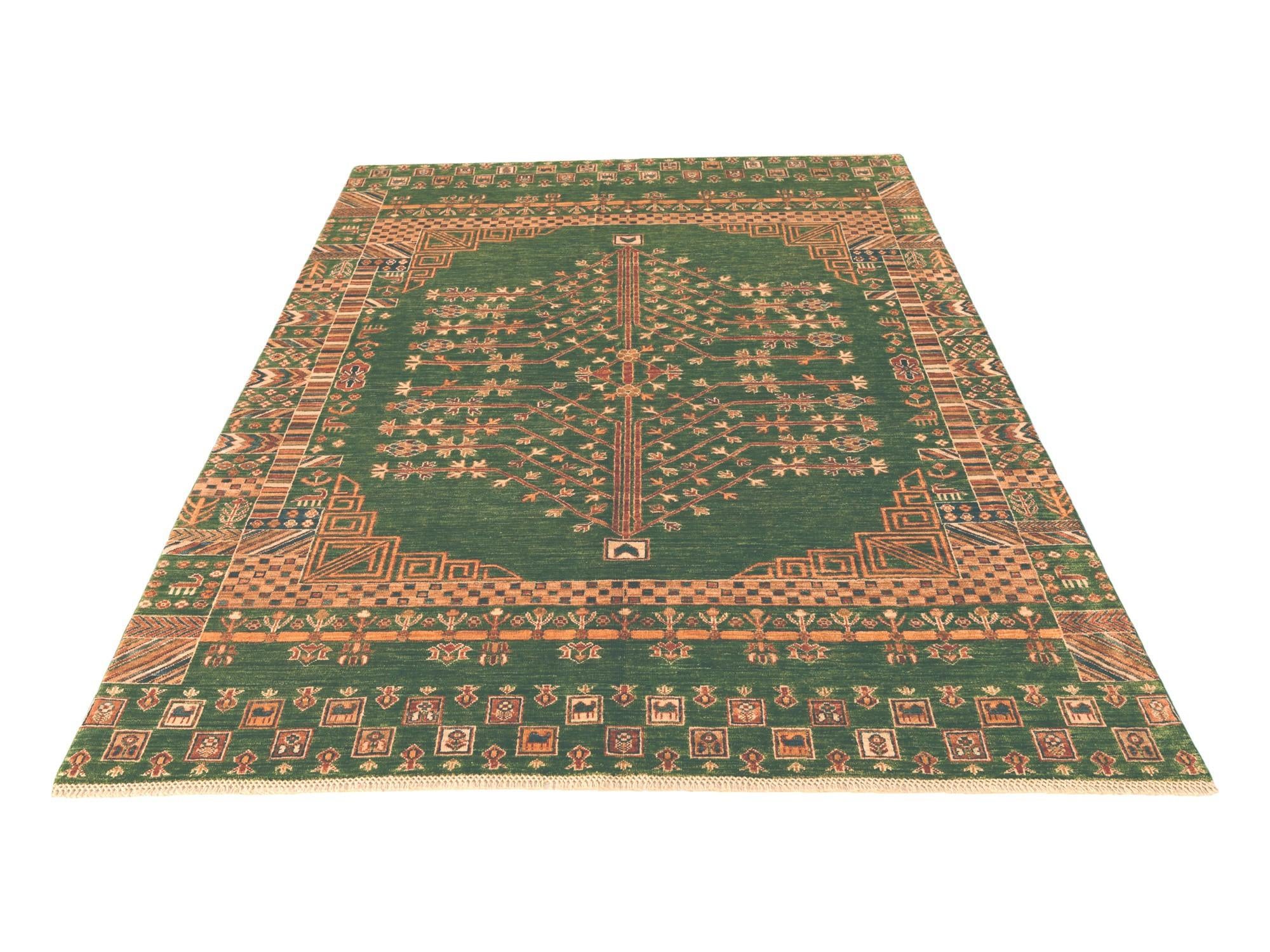 5' 9 x 7' 11 Hand Knotted Ariana Ziegler Rug