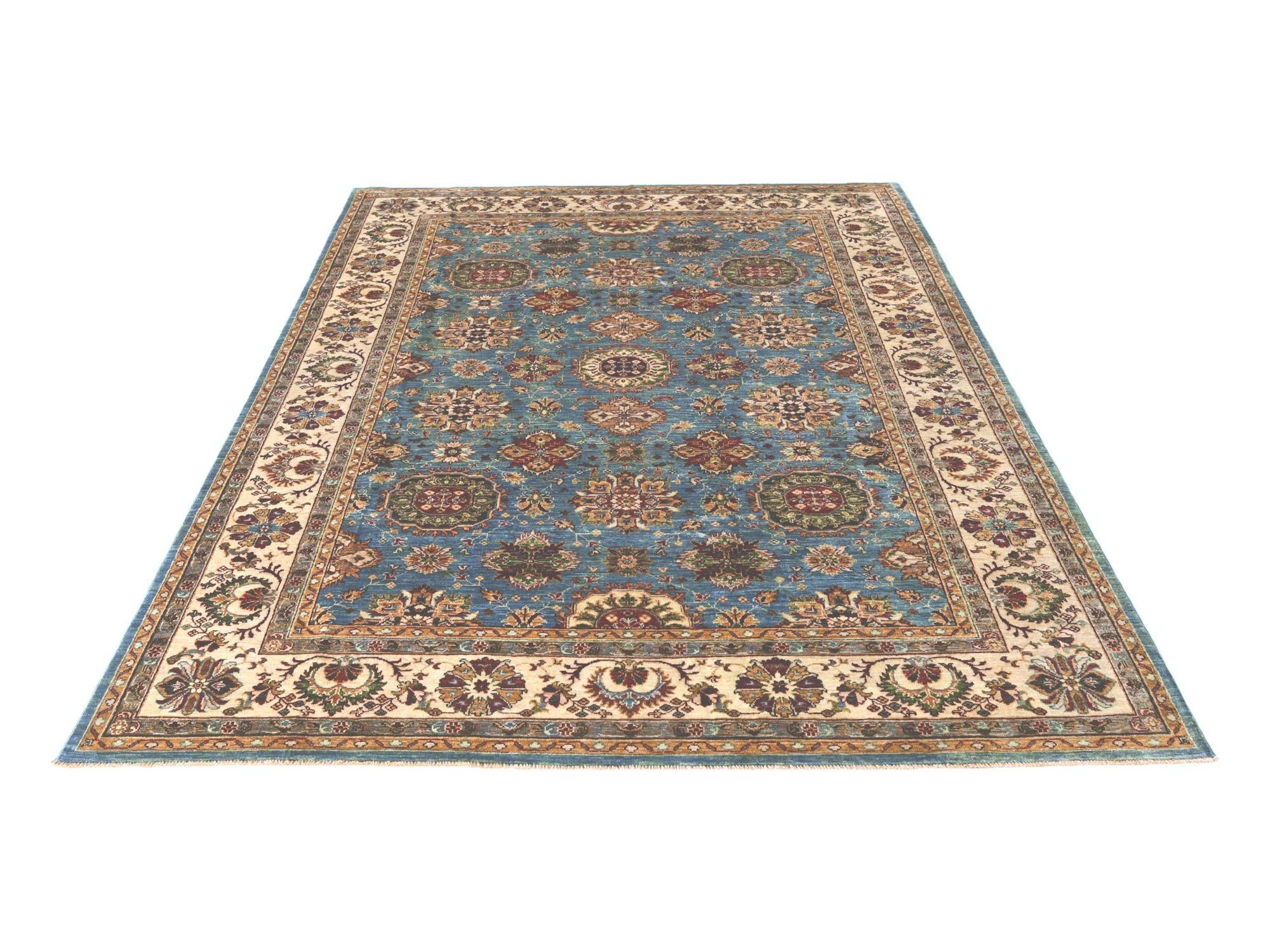 6' 10 x 10' 4 Hand Knotted Ariana Ziegler Rug