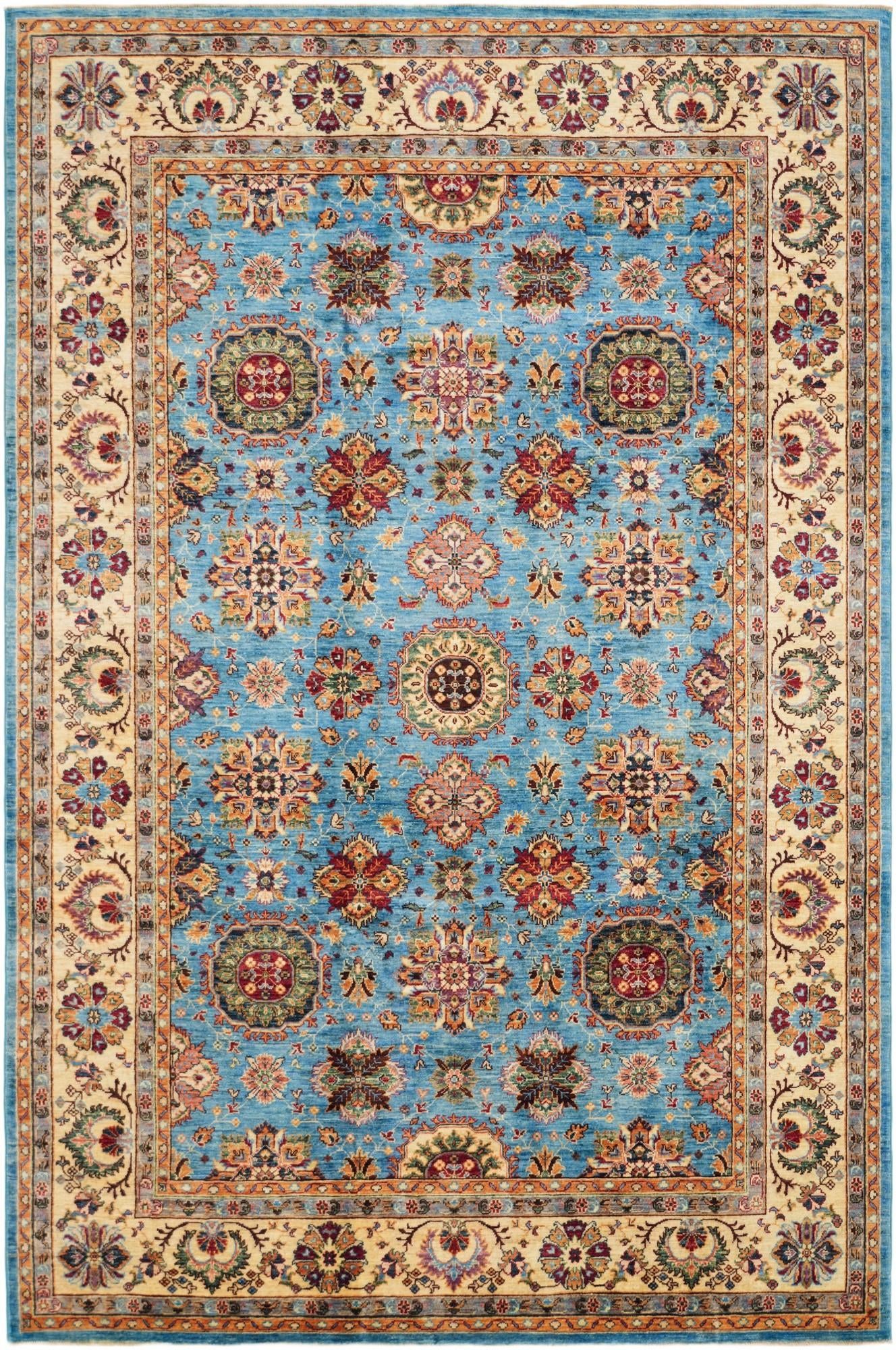6' 10 x 10' 4 Hand Knotted Ariana Ziegler Rug