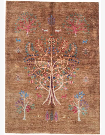 5' 7 x 7' 10 Hand Knotted Ariana Ziegler Rug