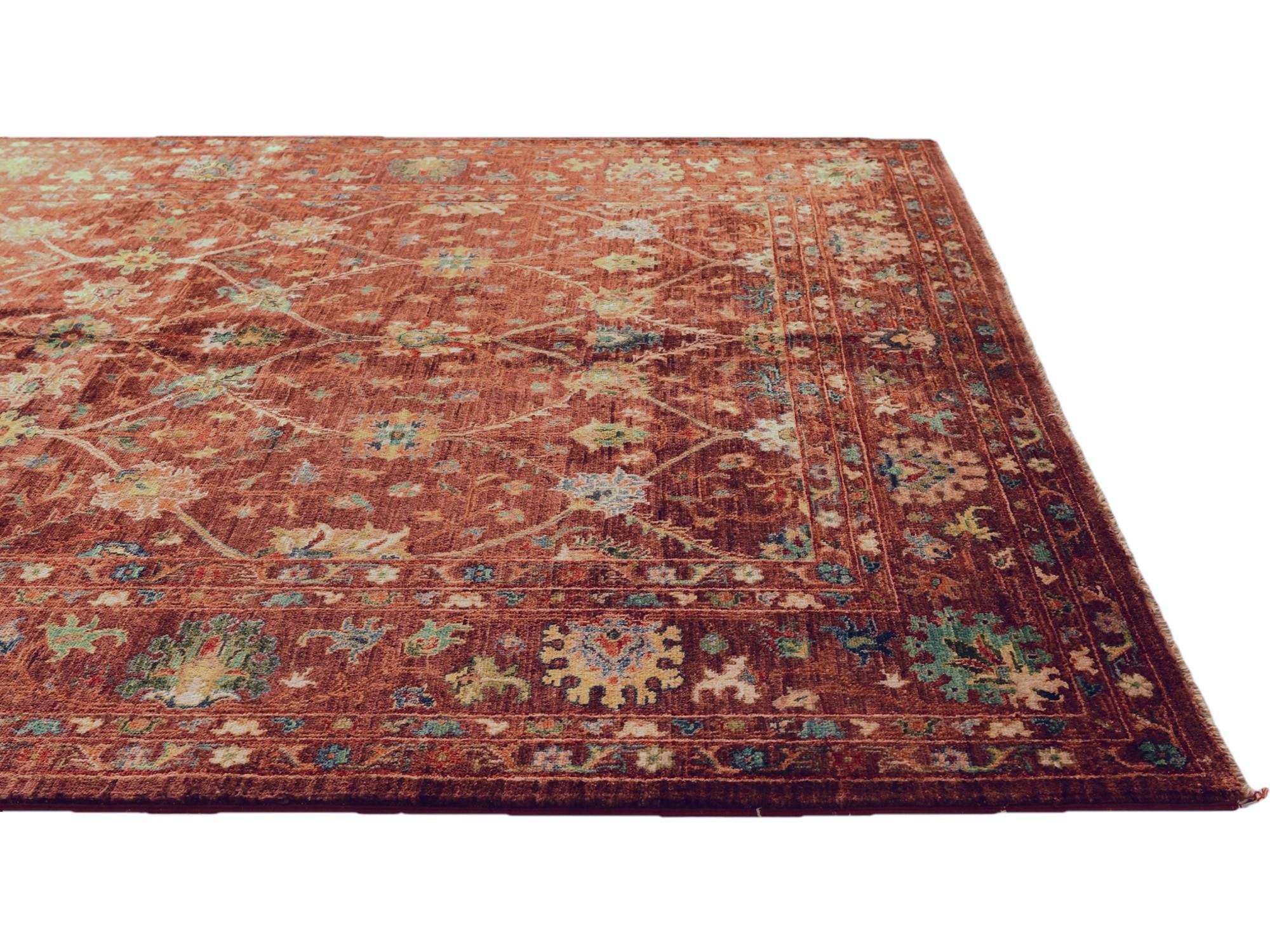 5' 10 x 8' 2 Hand Knotted Ariana Ziegler Rug