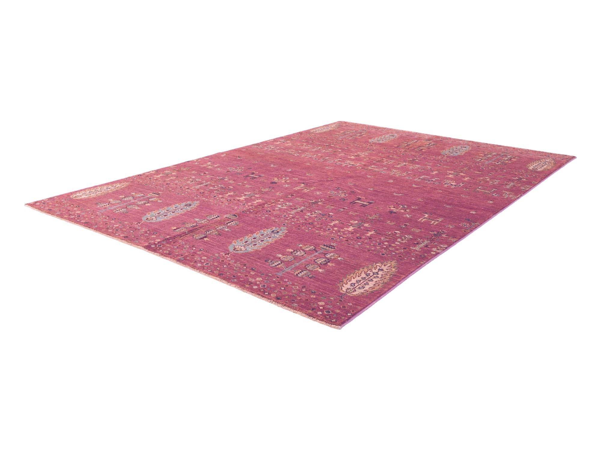5' 9 x 7' 11 Hand Knotted Ariana Ziegler Rug