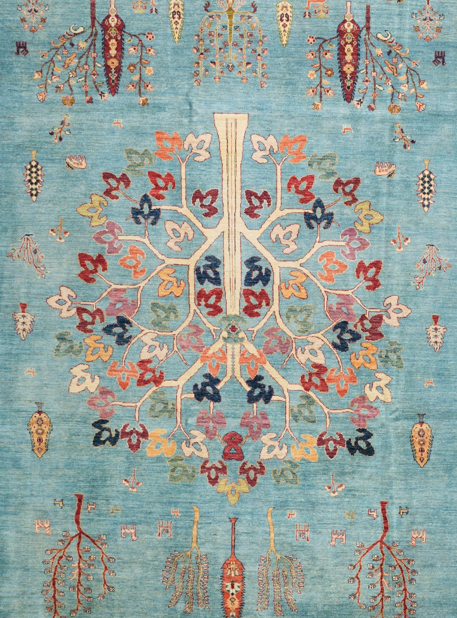 6' 9 x 9' 7 Hand Knotted Ariana Ziegler Rug