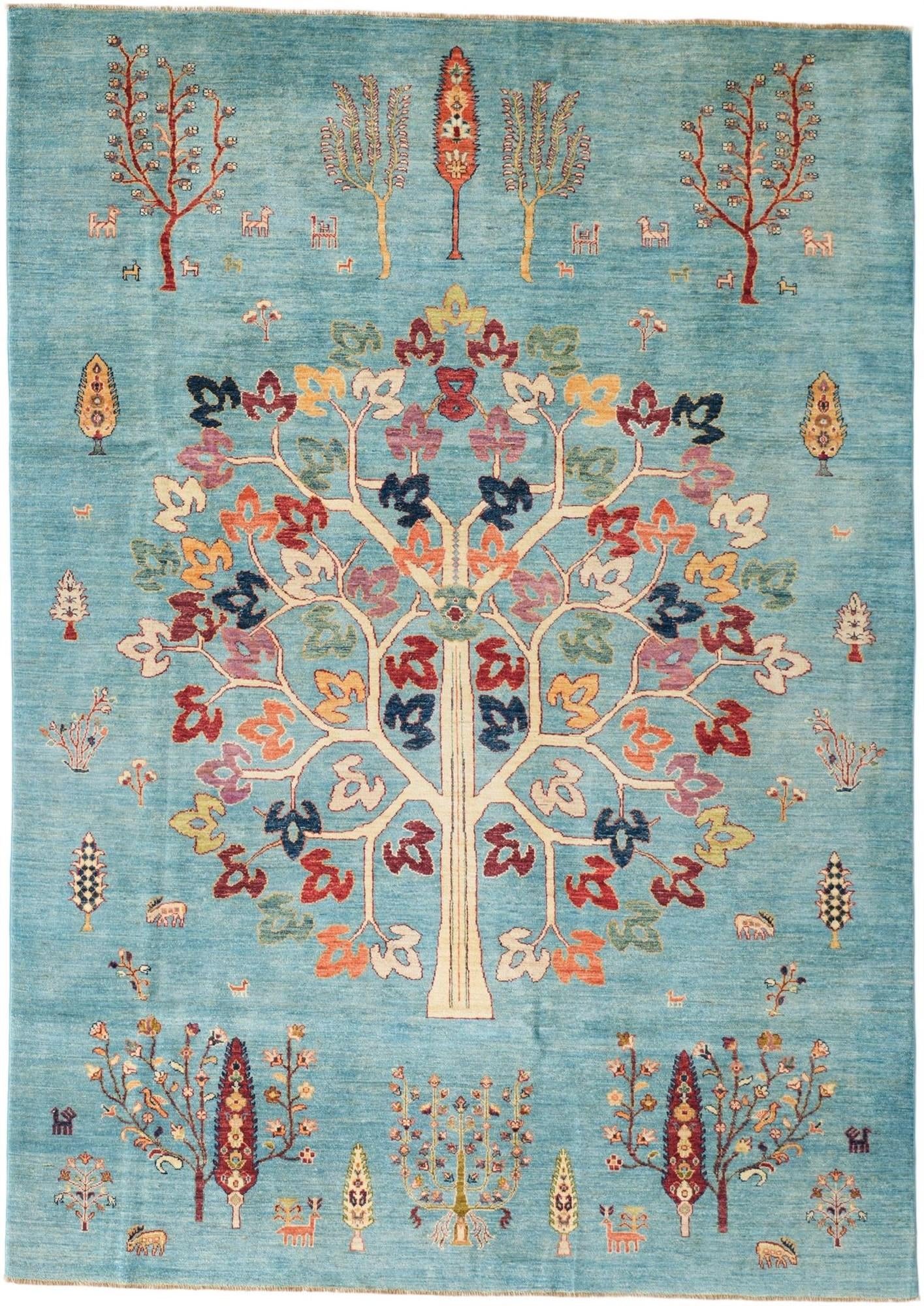 6' 9 x 9' 7 Hand Knotted Ariana Ziegler Rug