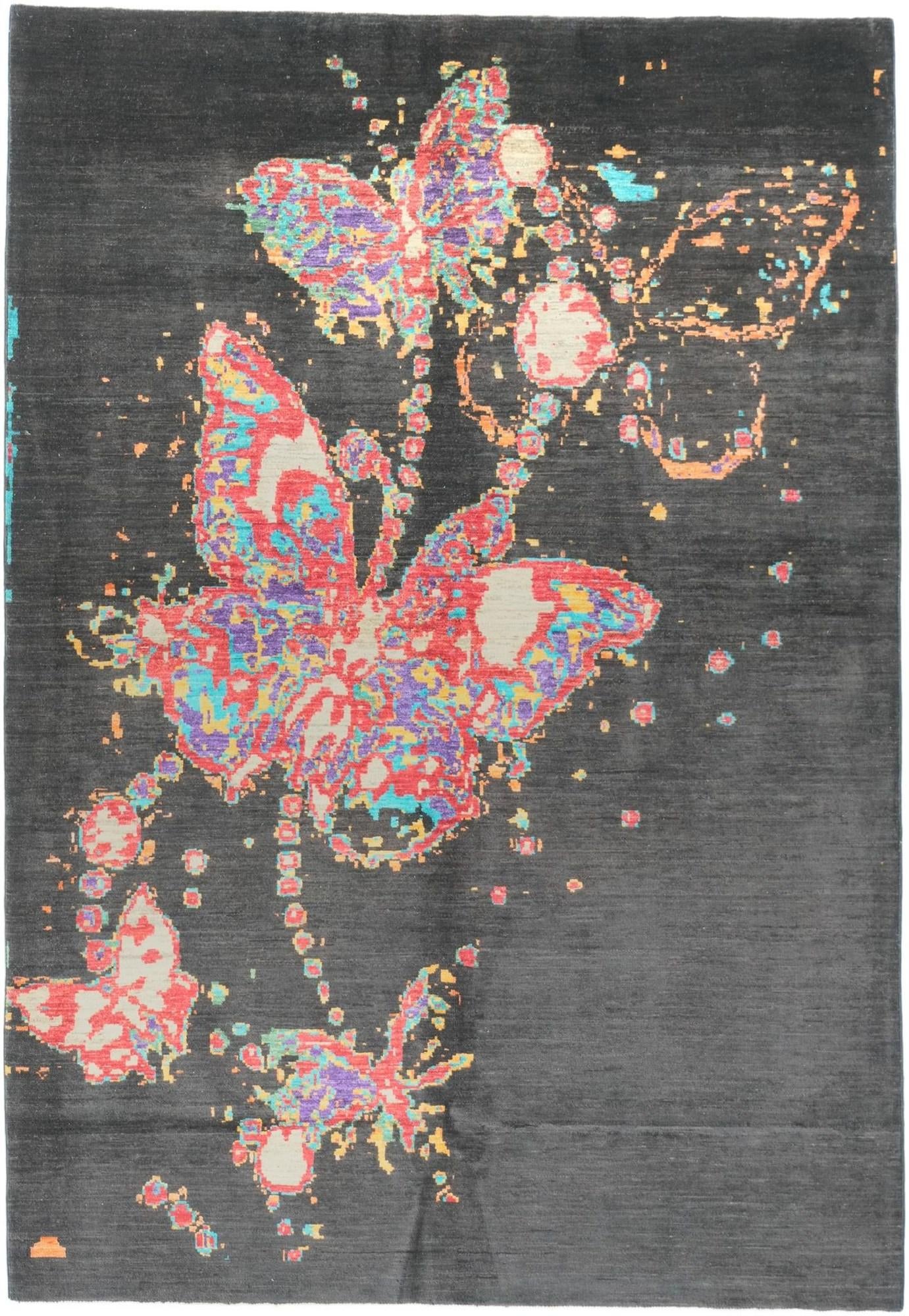 6' 1 x 8' 10 Hand Knotted Ariana Ziegler Rug