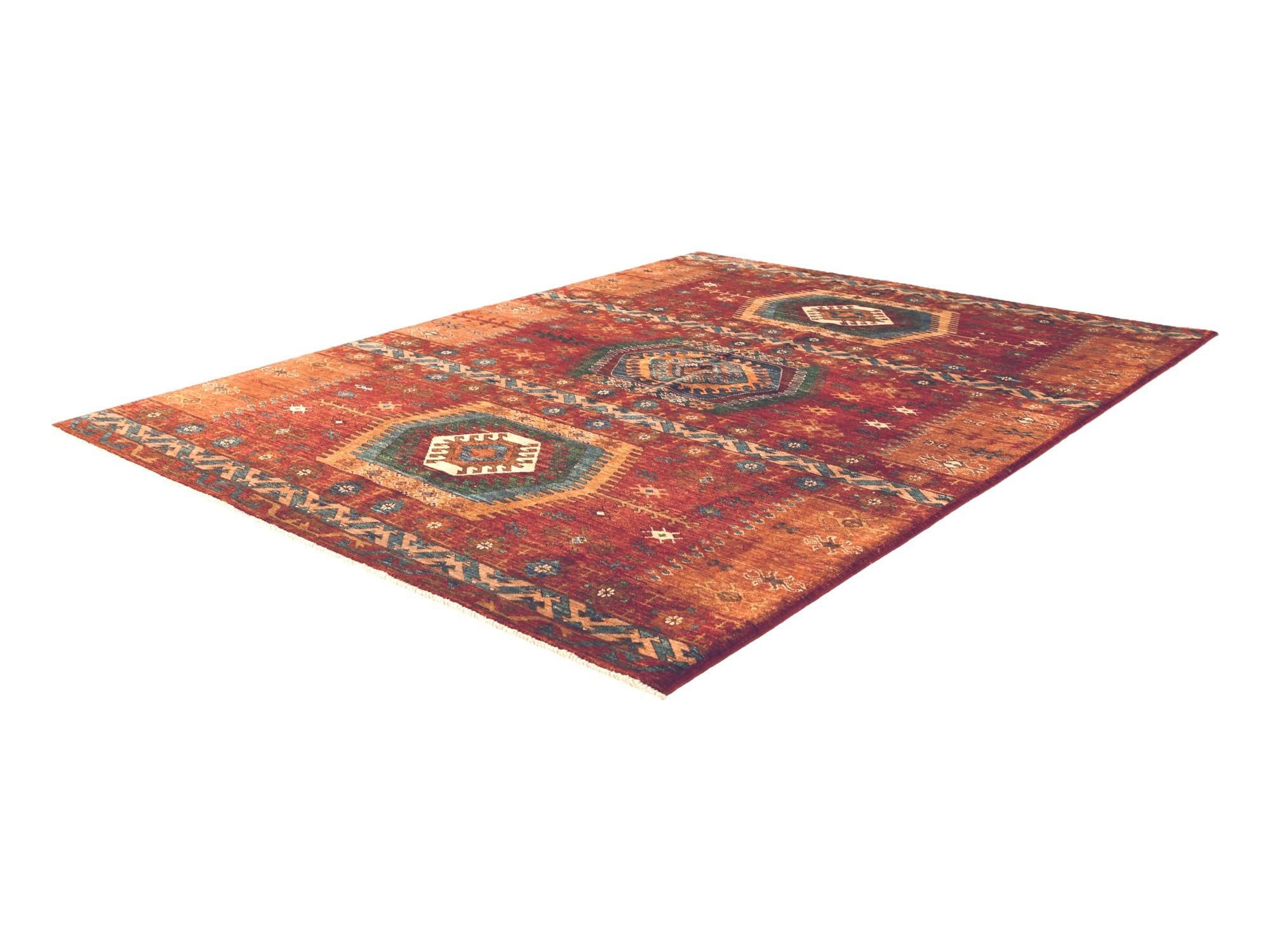 6' x 7' 11 Hand Knotted Ariana Ziegler Rug