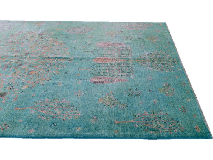 Detail image of 5' 10 x 8' Hand Knotted Ariana Ziegler Rug