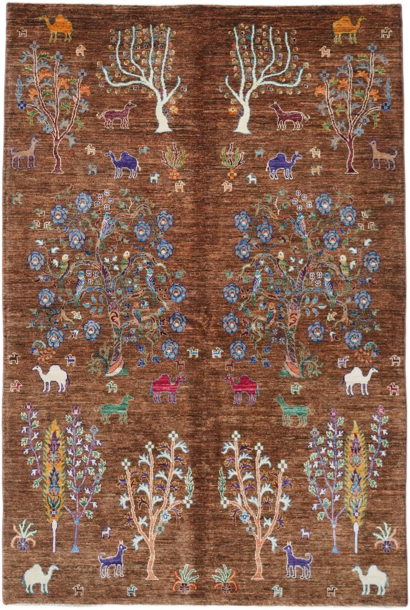 5' 8 x 8' 6 Hand Knotted Ariana Ziegler Rug