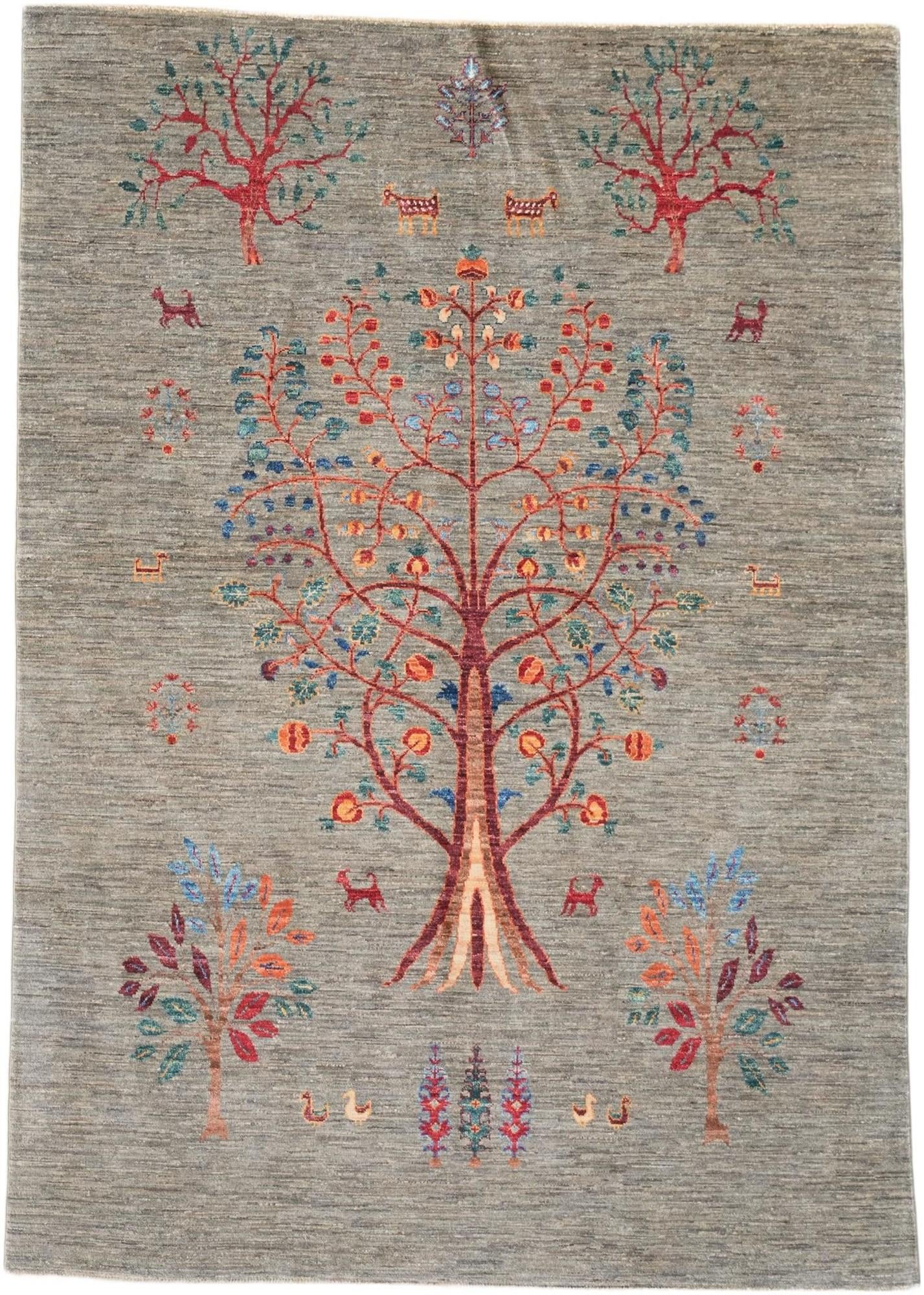 5' 7 x 7' 10 Hand Knotted Ariana Ziegler Rug