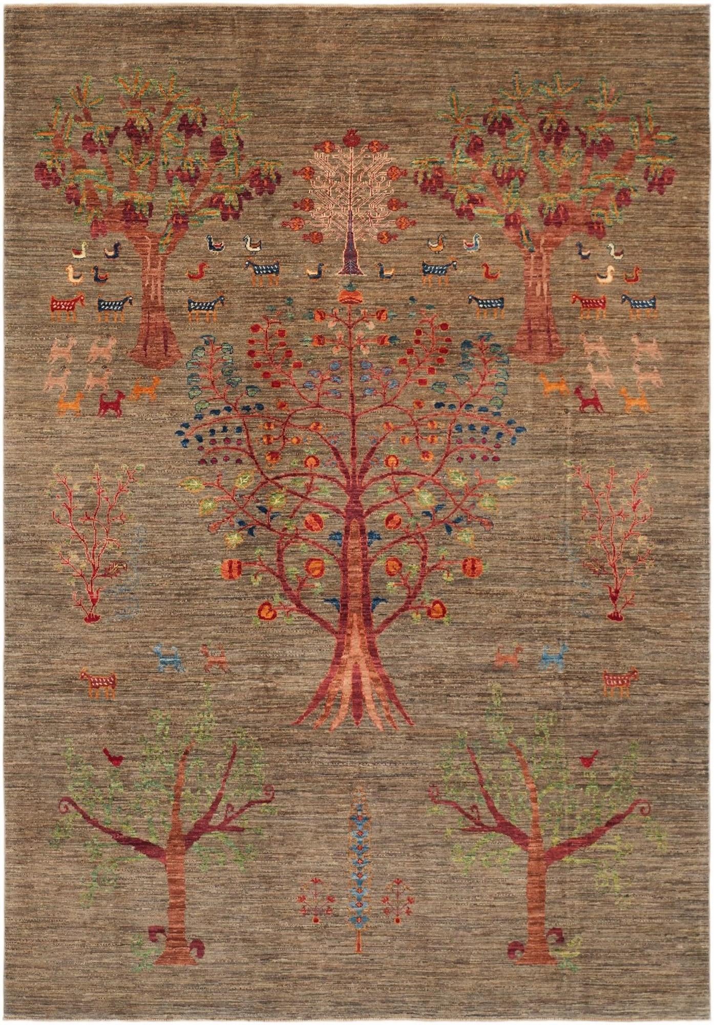 6' 7 x 9' 6 Hand Knotted Ariana Ziegler Rug