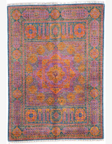 5' 7 x 8' 2 Hand Knotted Ariana Ziegler Rug