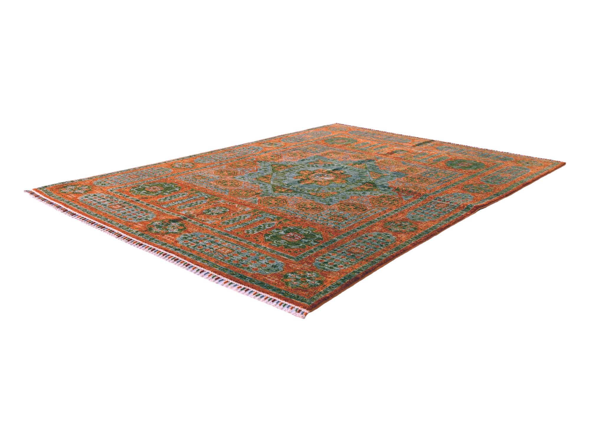 5' 7 x 7' 8 Hand Knotted Ariana Ziegler Rug