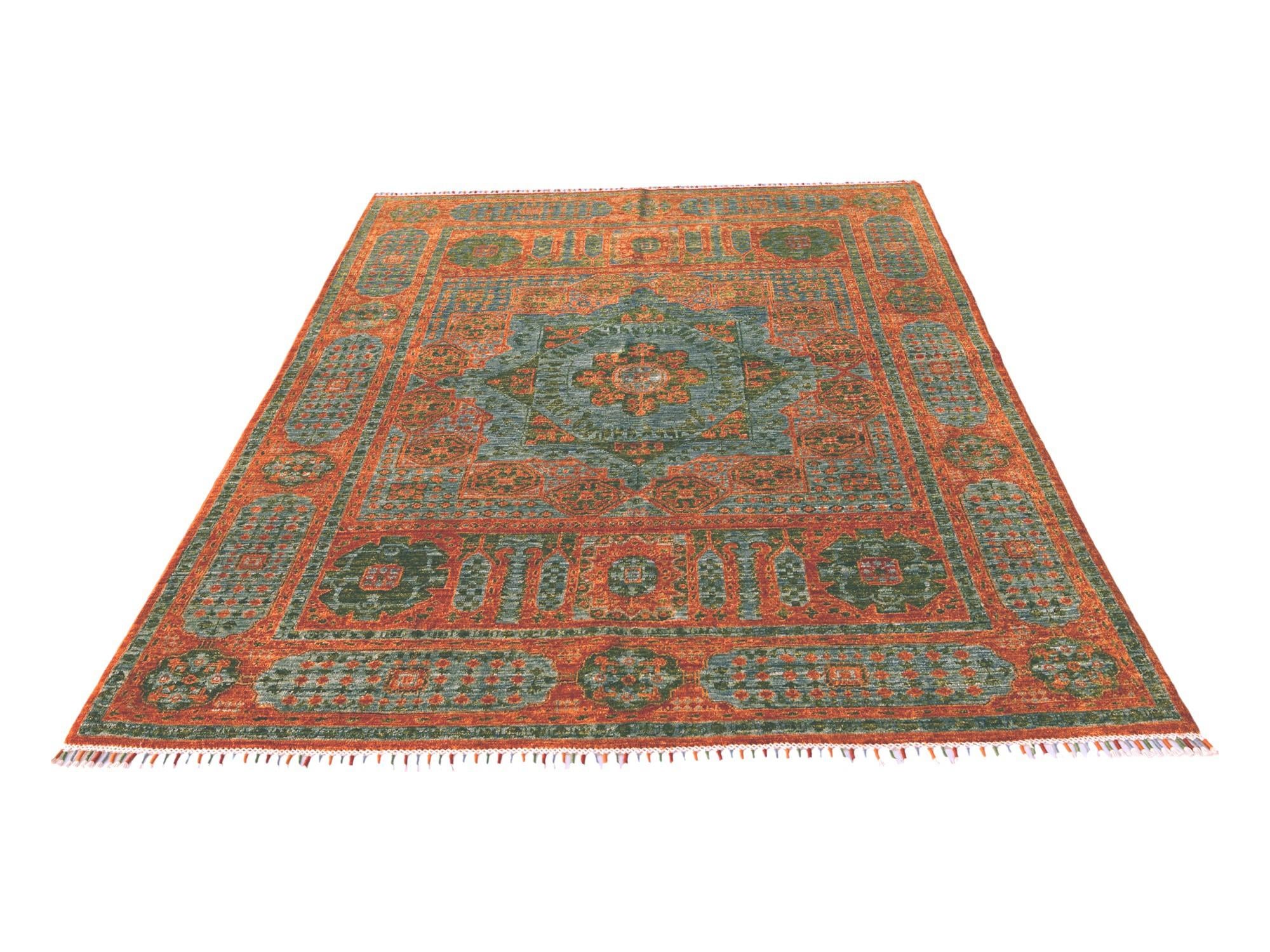 5' 7 x 7' 8 Hand Knotted Ariana Ziegler Rug