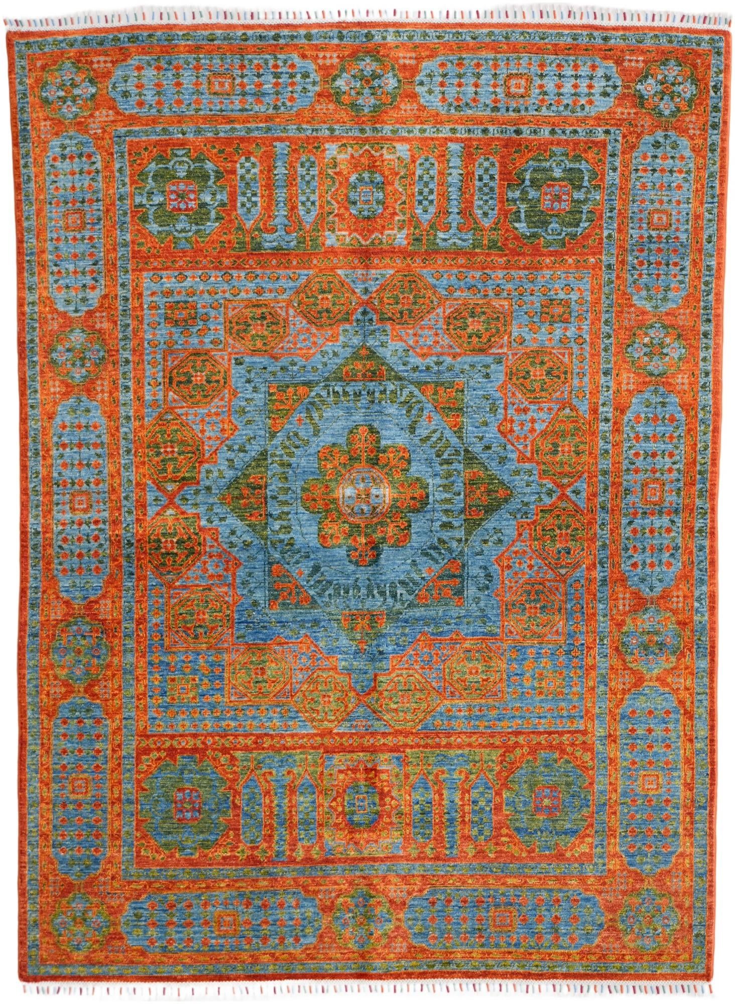 5' 7 x 7' 8 Hand Knotted Ariana Ziegler Rug