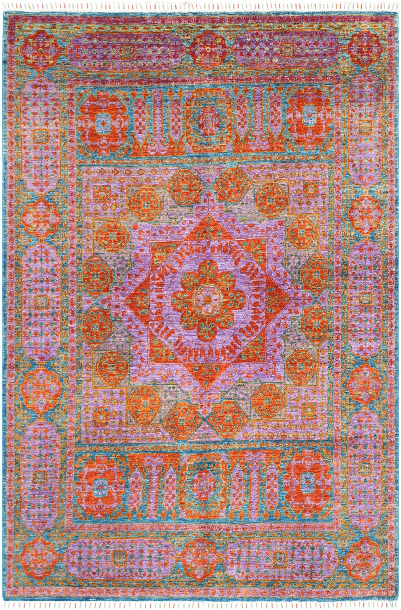 5' 9 x 8' 9 Hand Knotted Ariana Ziegler Rug