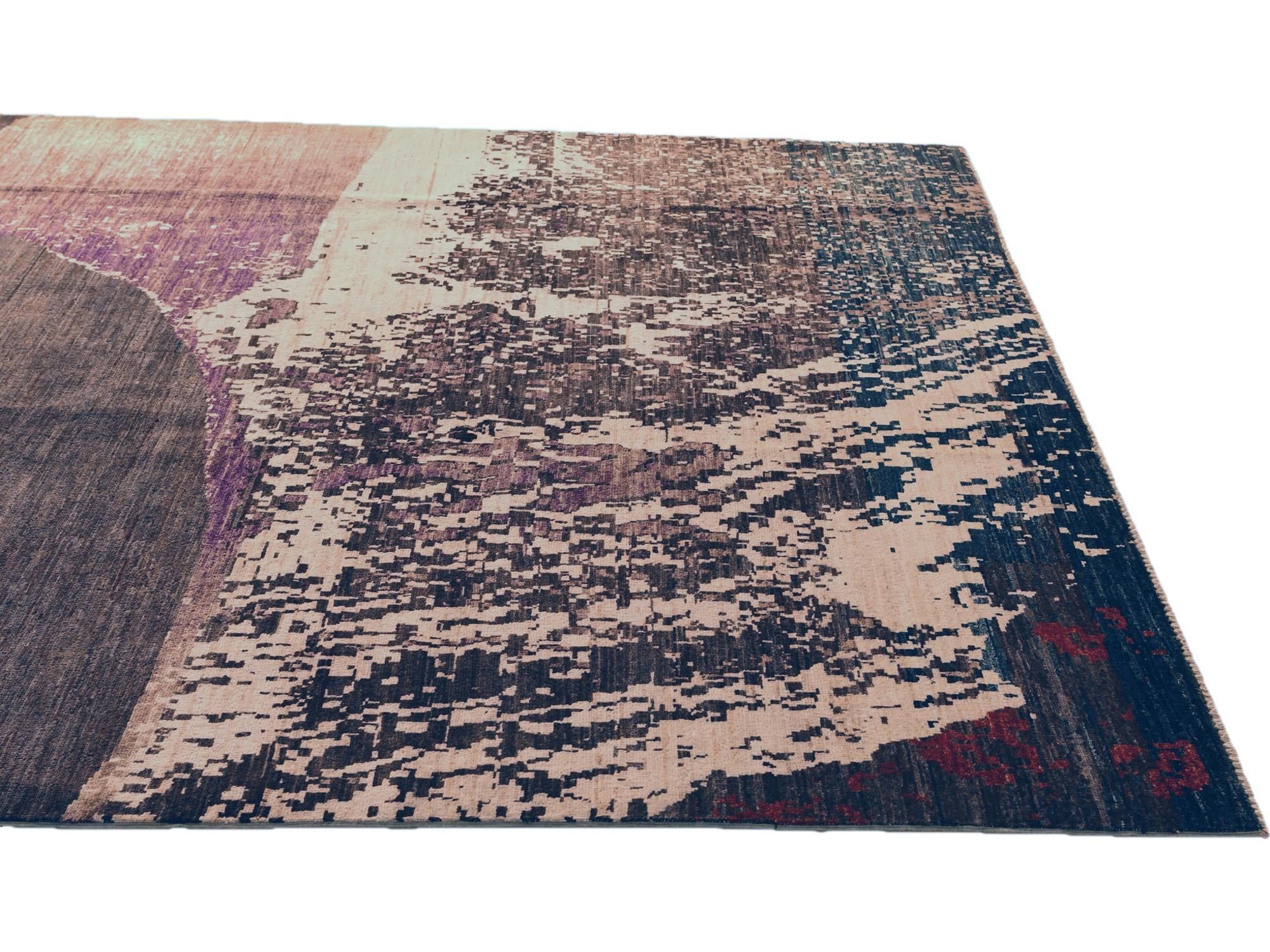 6' 11 x 9' 7 Hand Knotted Ariana Ziegler Rug