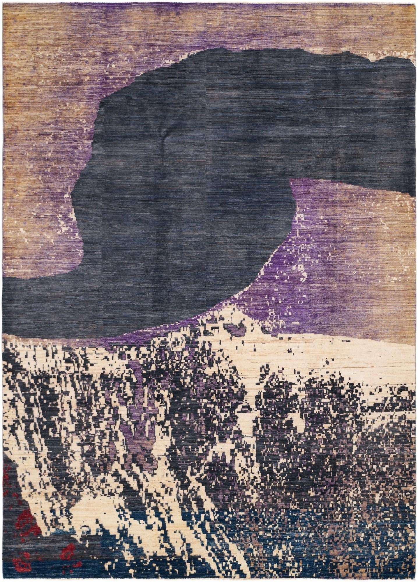 6' 11 x 9' 7 Hand Knotted Ariana Ziegler Rug