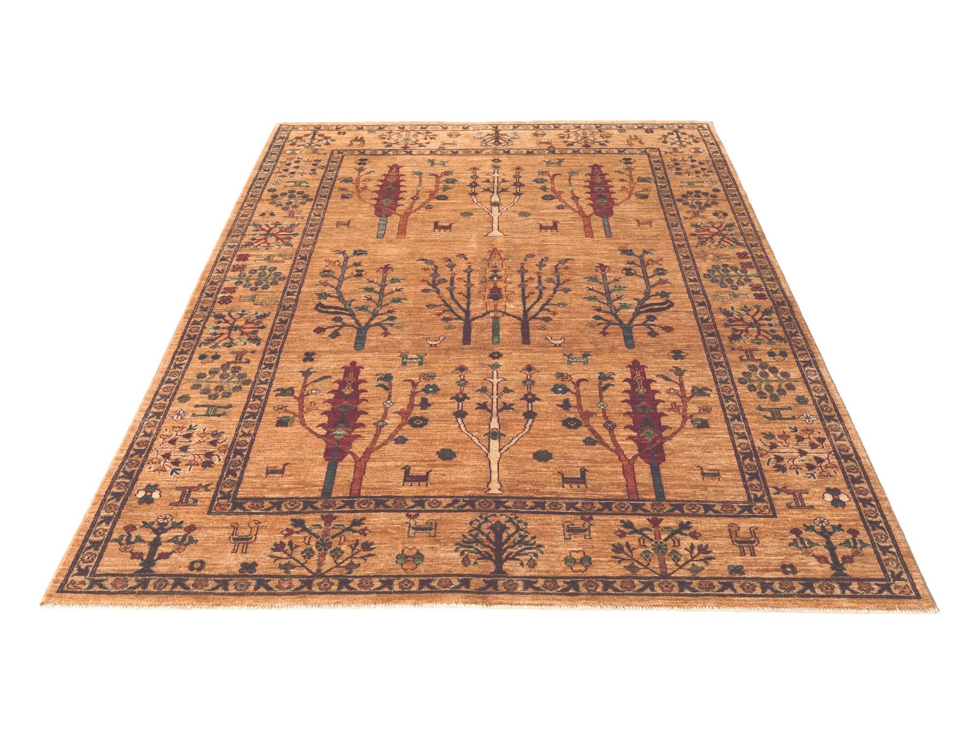 5' 7 x 7' 9 Hand Knotted Ariana Ziegler Rug