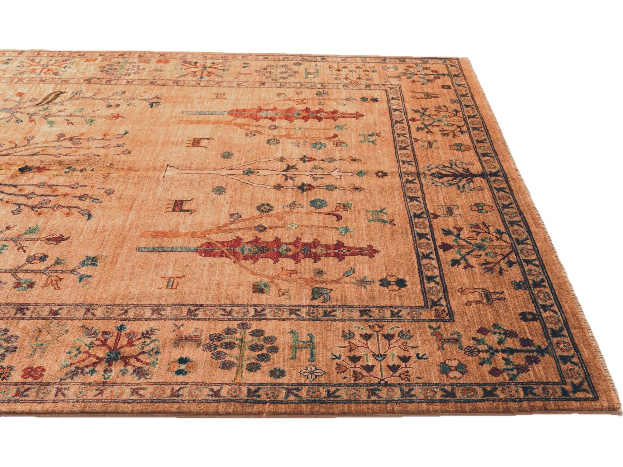 5' 7 x 7' 9 Hand Knotted Ariana Ziegler Rug
