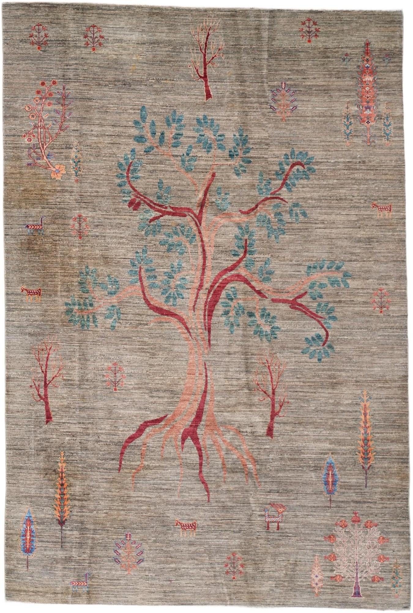 6' 8 x 9' 10 Hand Knotted Ariana Ziegler Rug