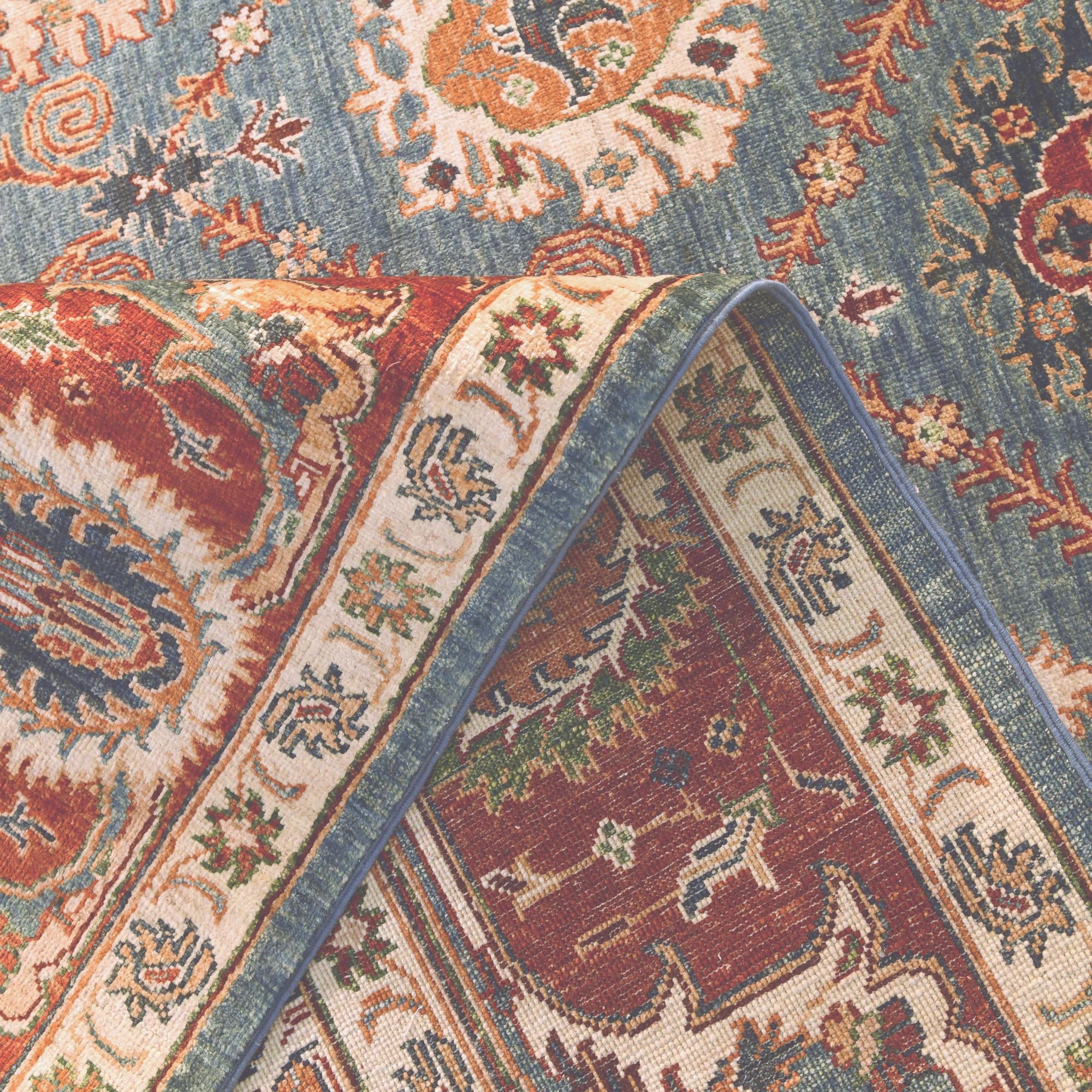 6' 9 x 9' 11 Hand Knotted Ariana Ziegler Rug