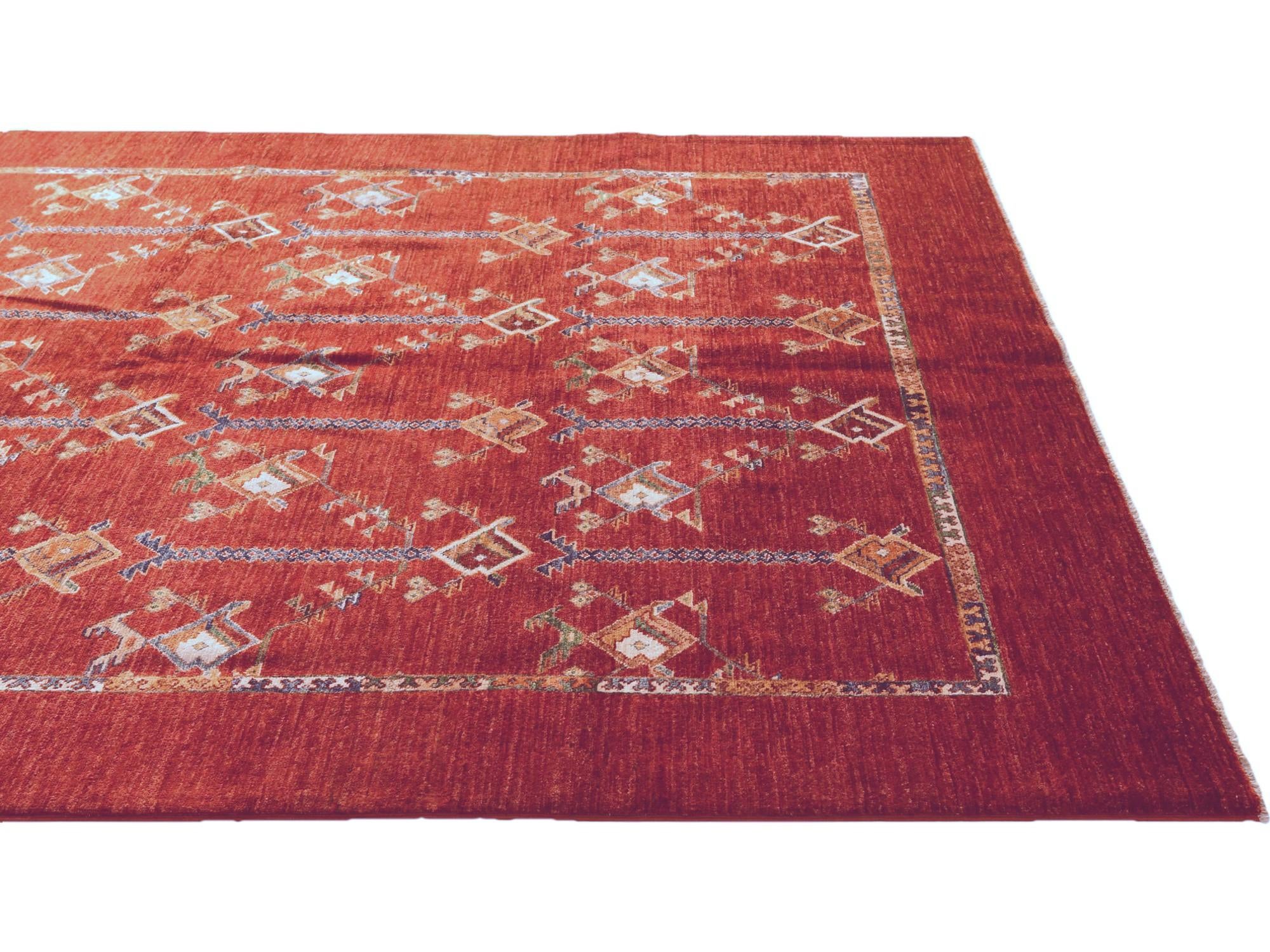6' 3 x 8' 4 Hand Knotted Ariana Ziegler Rug