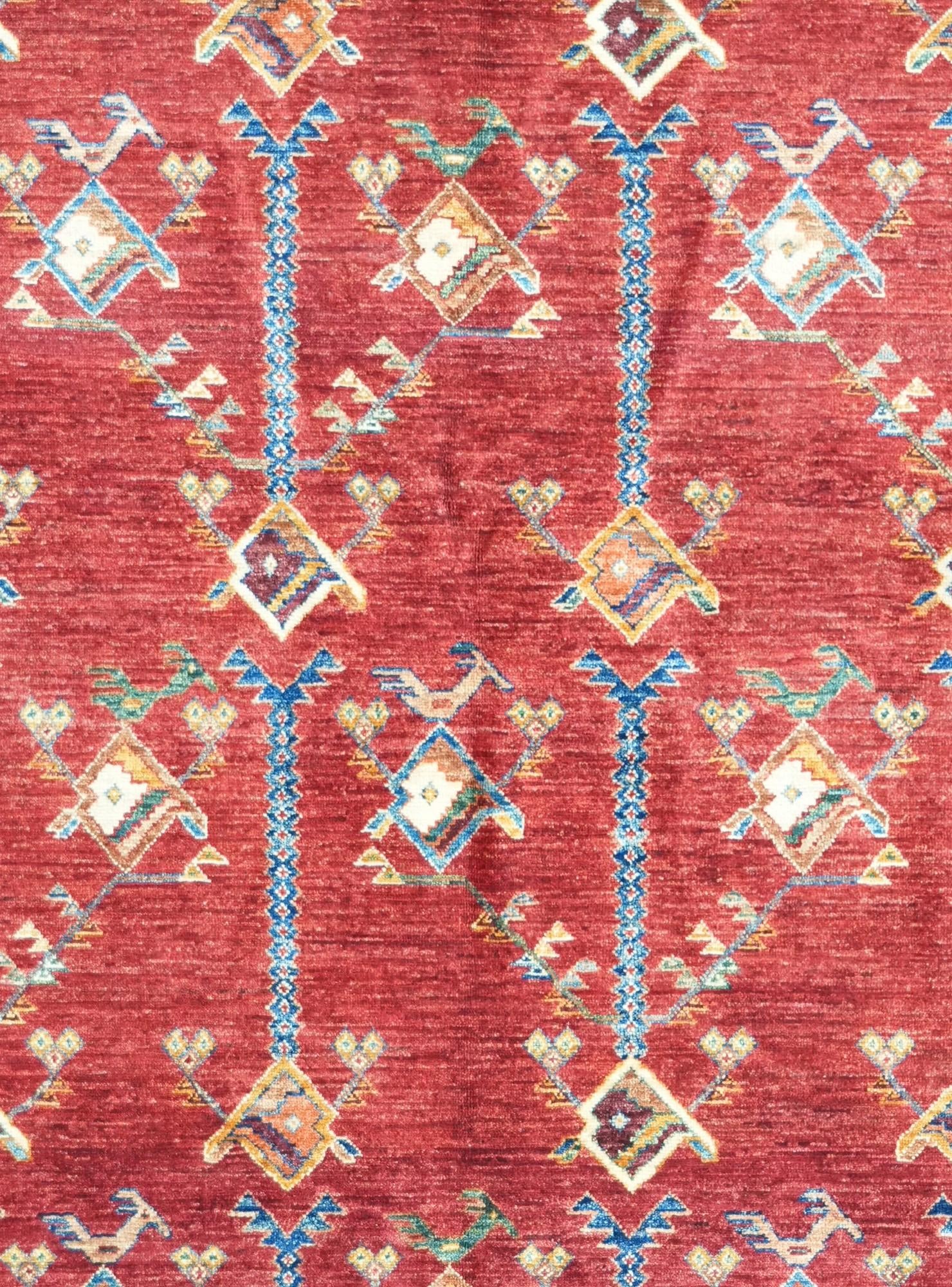 6' 3 x 8' 4 Hand Knotted Ariana Ziegler Rug